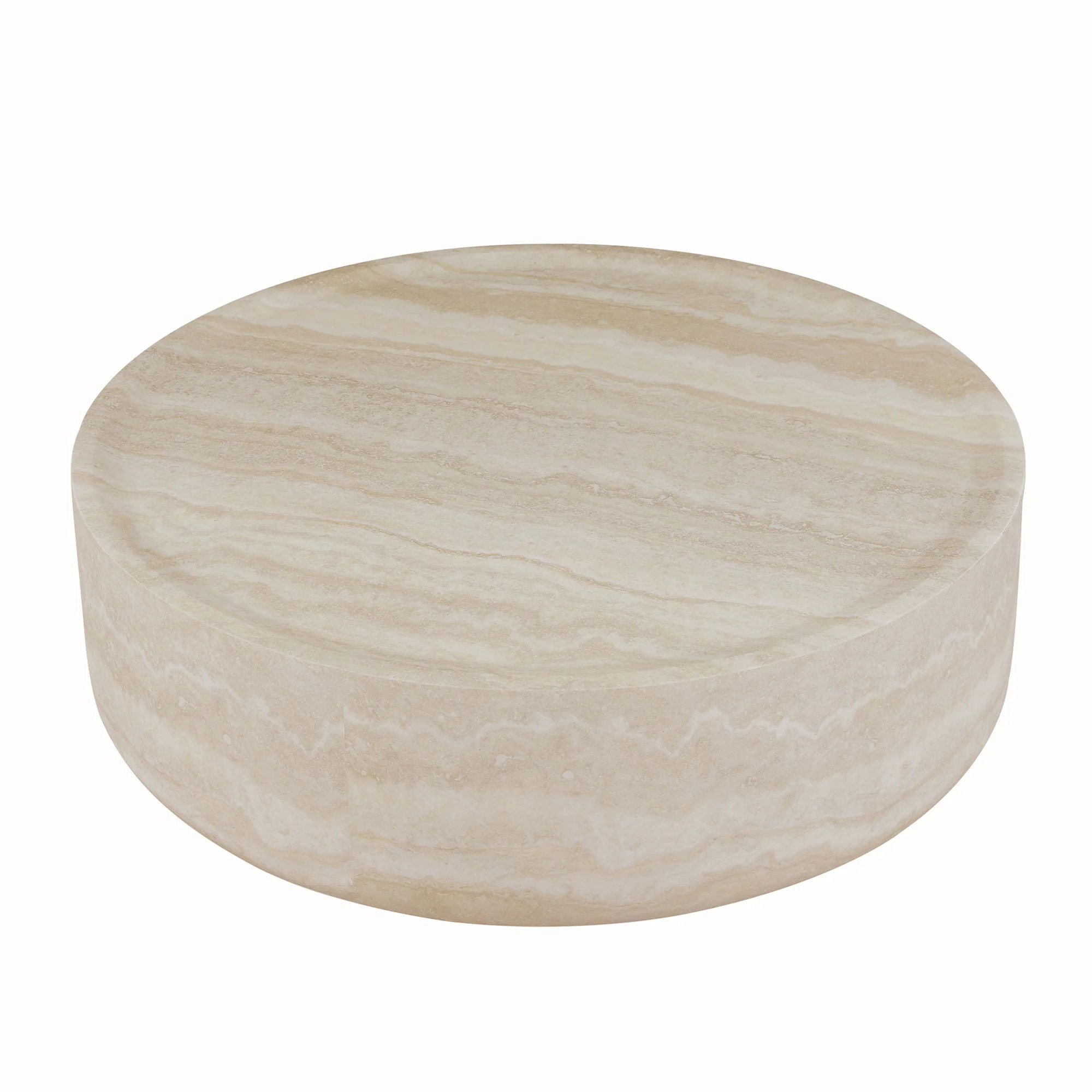 Walker Edison | Faux Marble Pattern Modern Coffee Table - Image 8