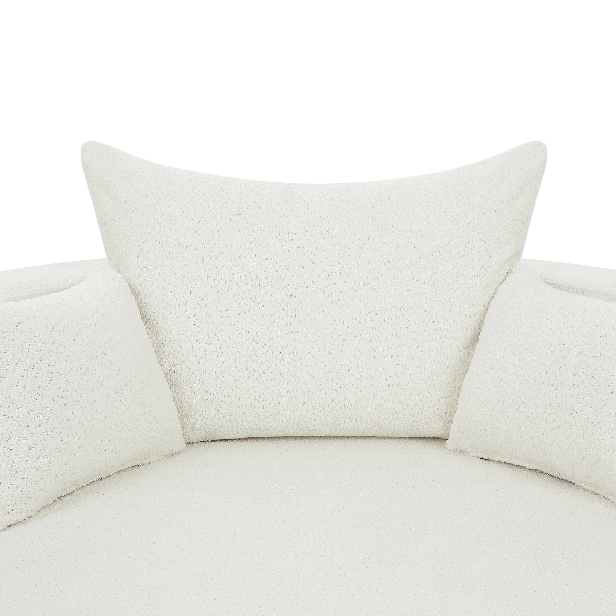 Walker Edison | 360° Swivel Accent Round Sofa Chair with Pillows - Image 21