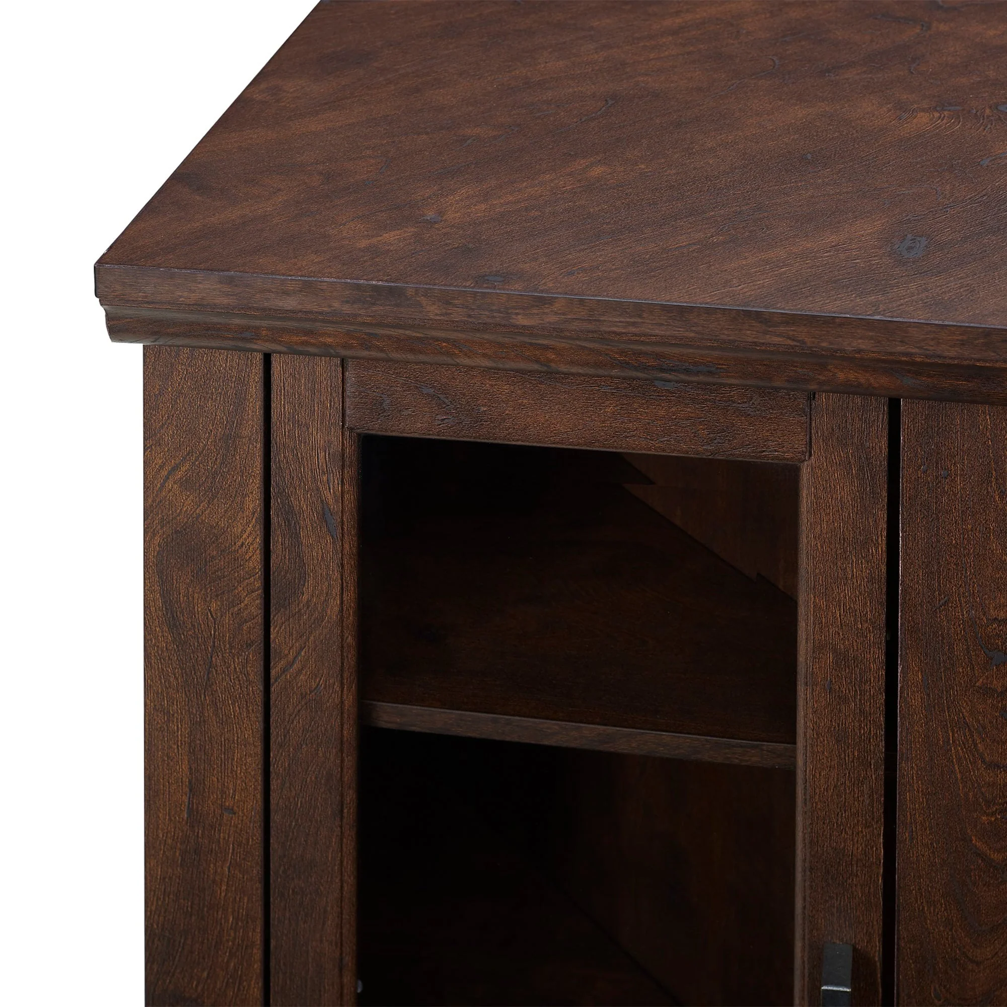 Barn 48" Wood Corner Fireplace TV Stand - Image 27