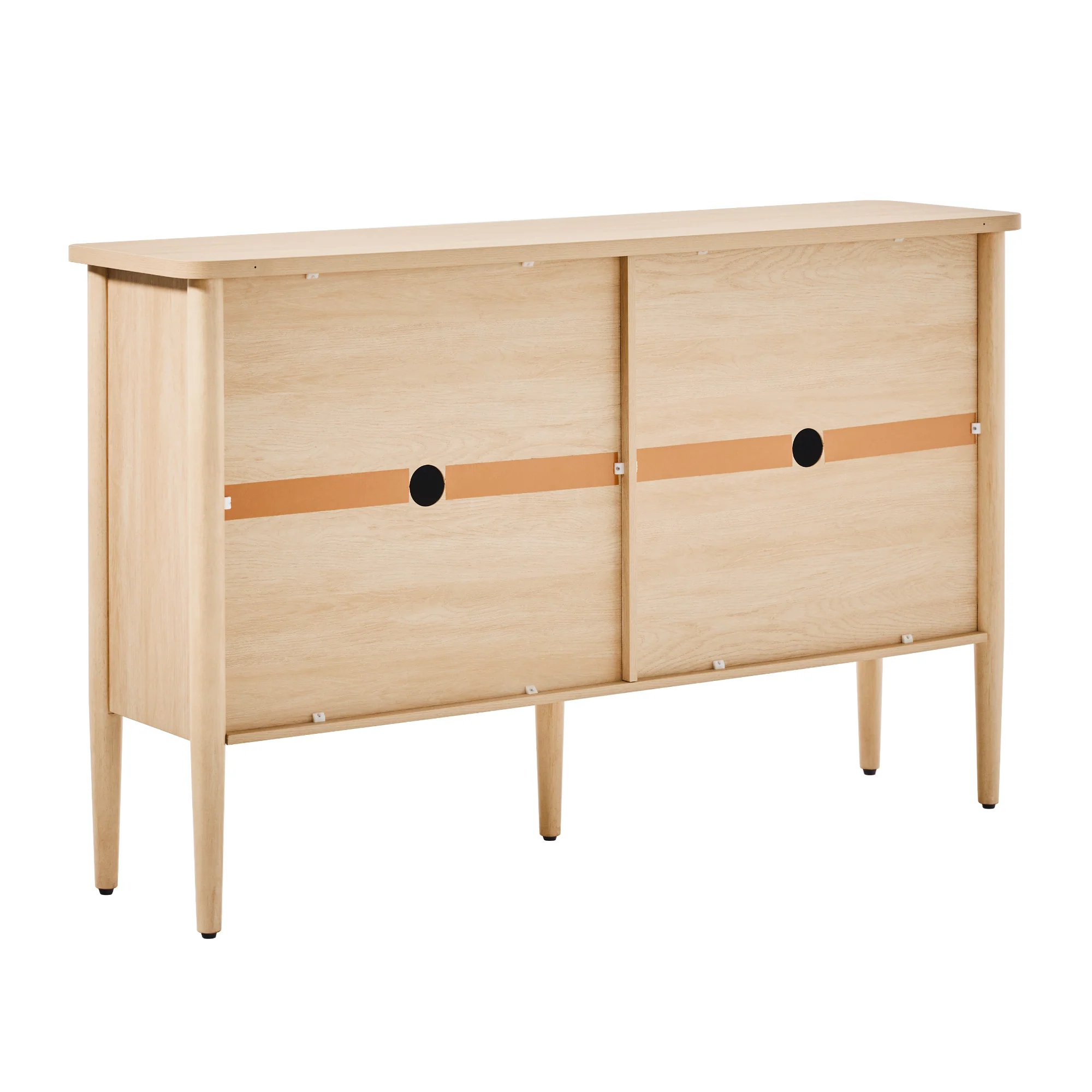 Samantha Modern Fluted 58" Wood Sideboard - Image 15