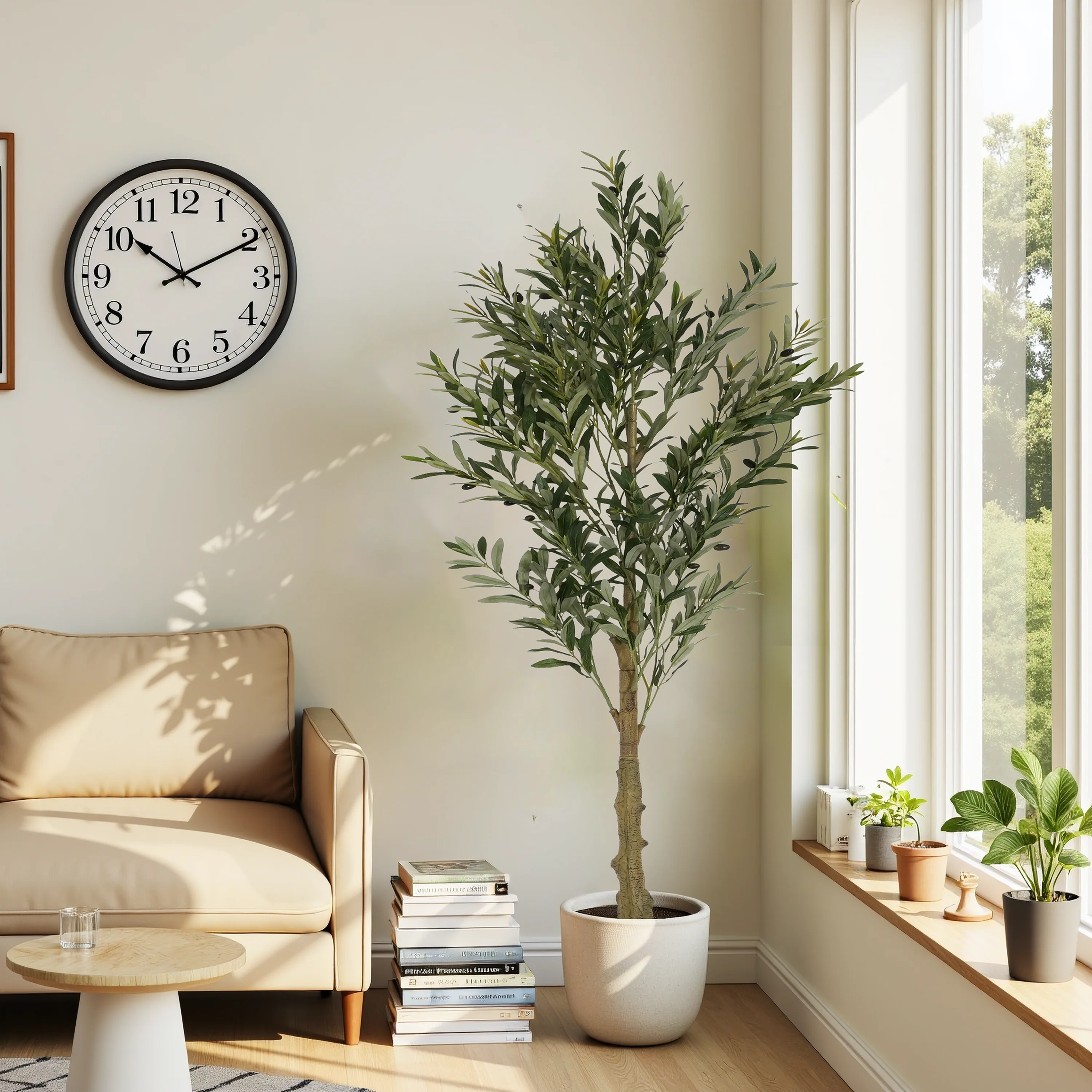 Walker Edison | 6' Artificial Olive Tree with Pot
