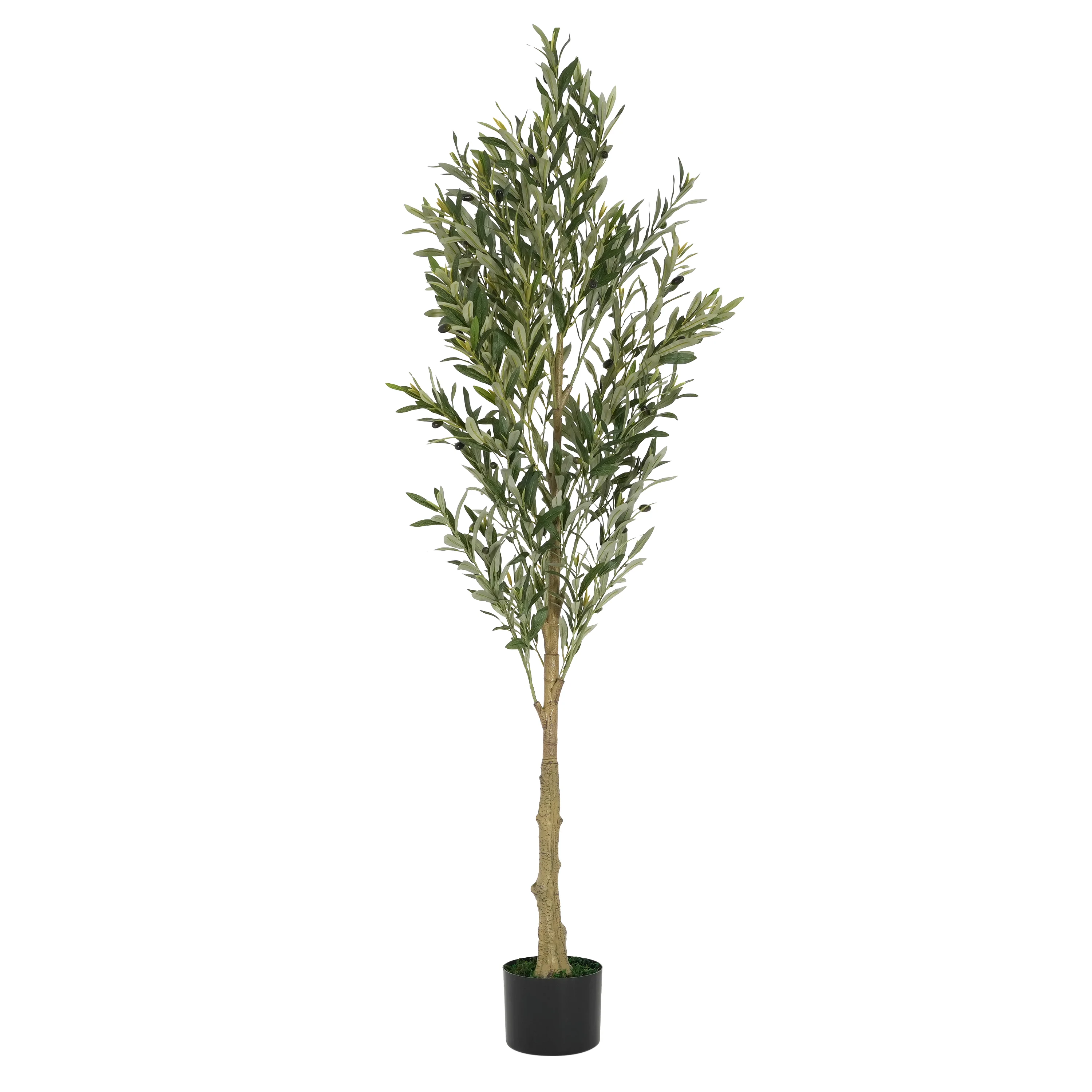 Walker Edison | 6' Artificial Olive Tree with Pot - Image 6