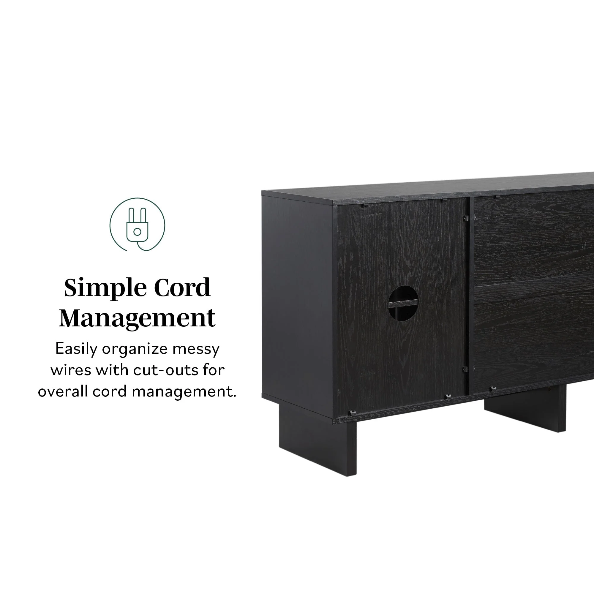 Maja 63" Minimalist Scandi Sideboard / TV Stand - Image 6