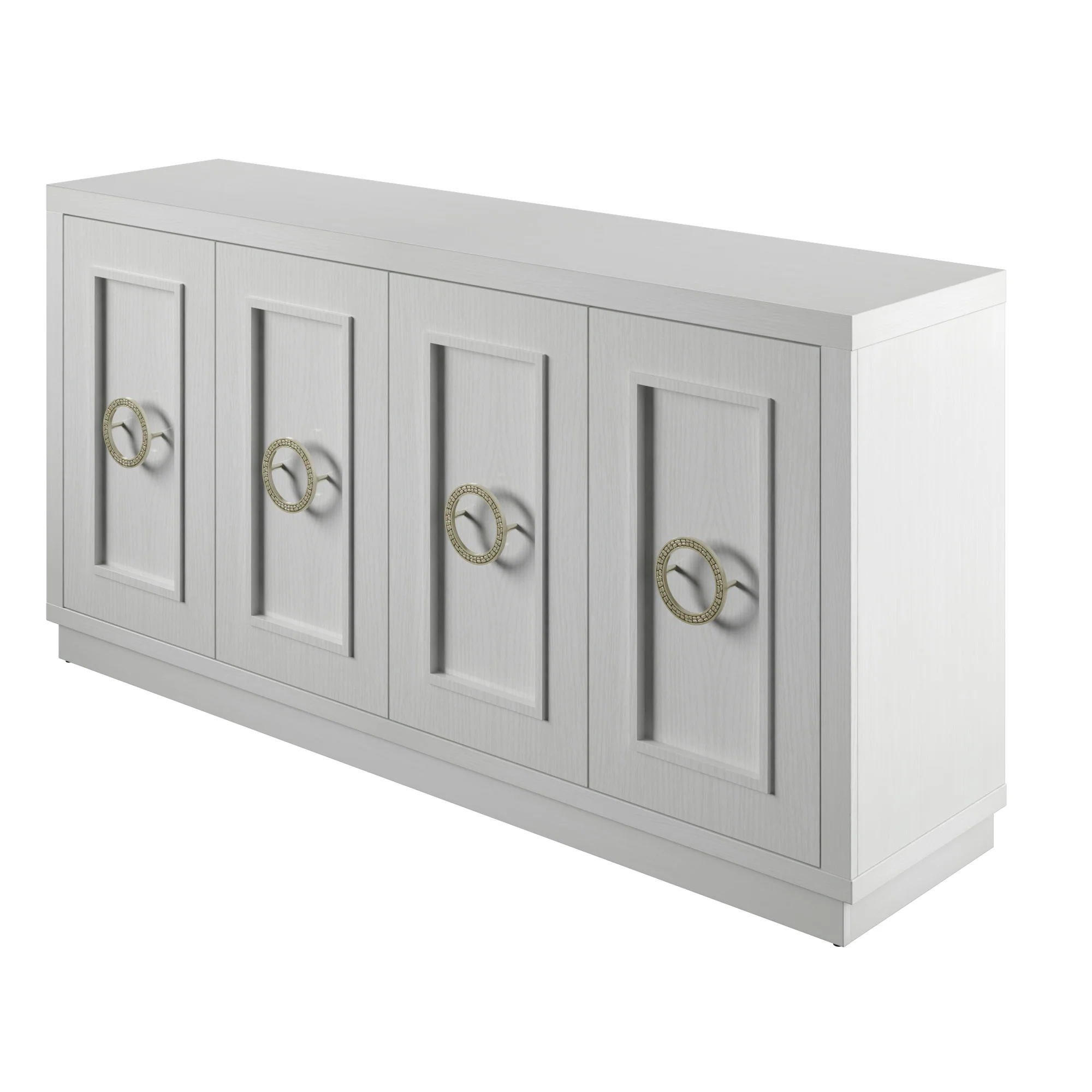 Stylish Dining Storage Double‑Door Buffet Sideboard - Image 11