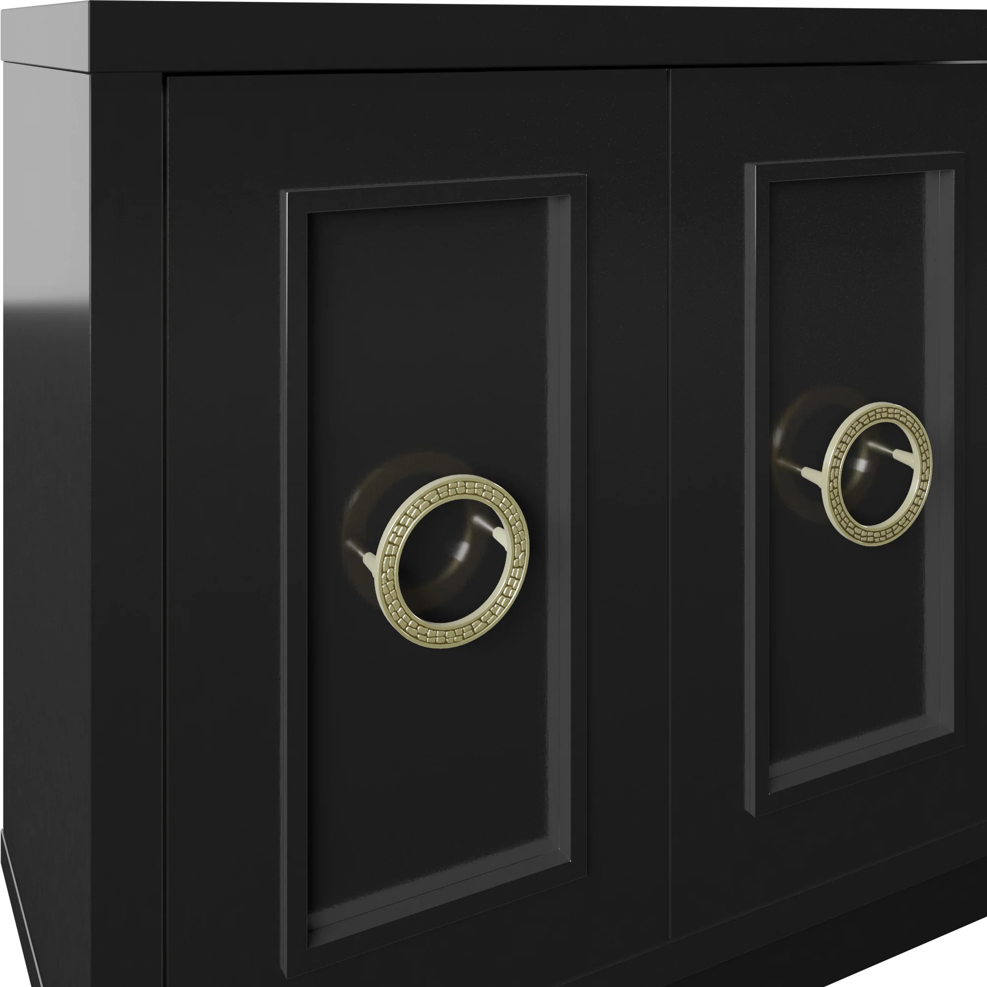 Stylish Dining Storage Double‑Door Buffet Sideboard - Image 19