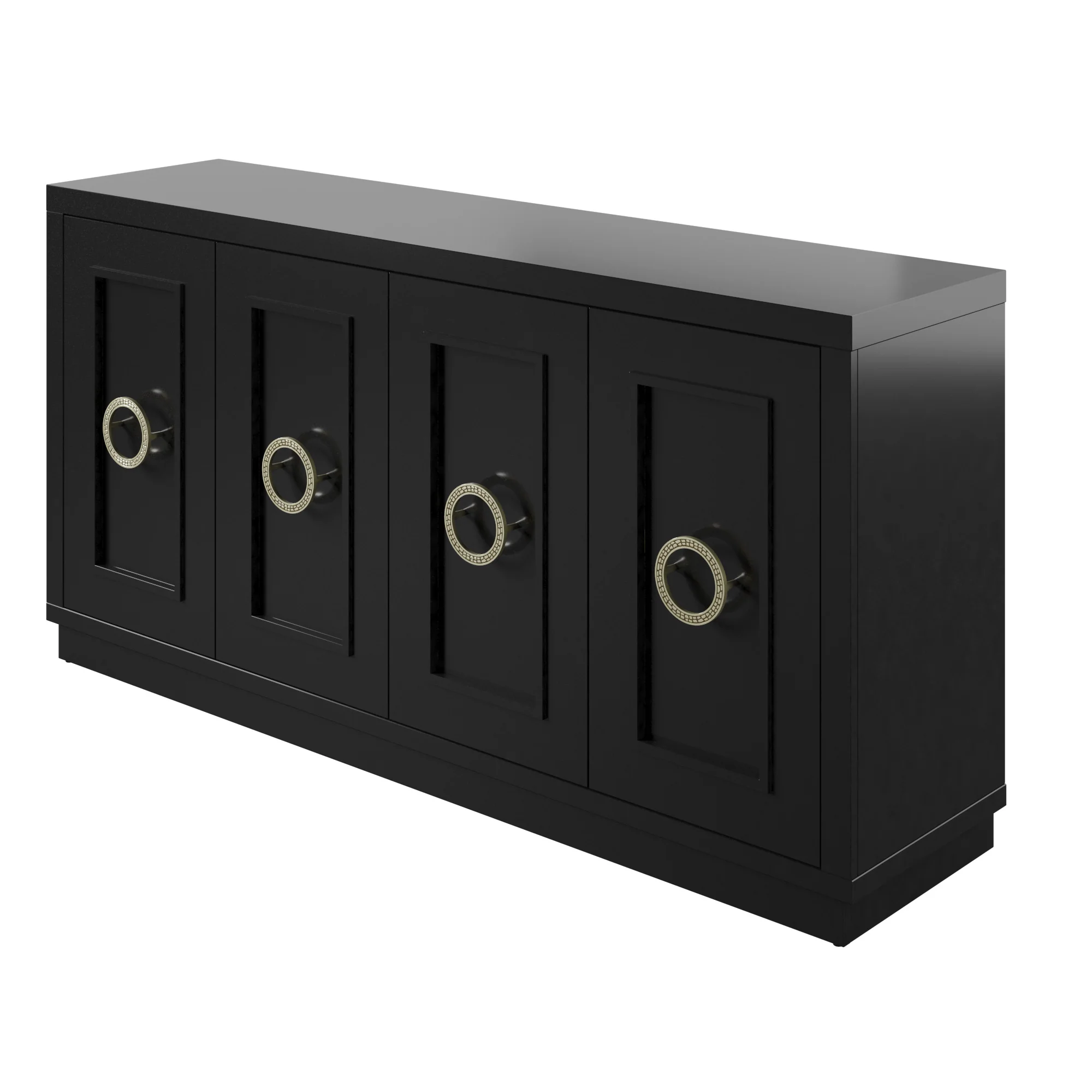 Stylish Dining Storage Double‑Door Buffet Sideboard - Image 5