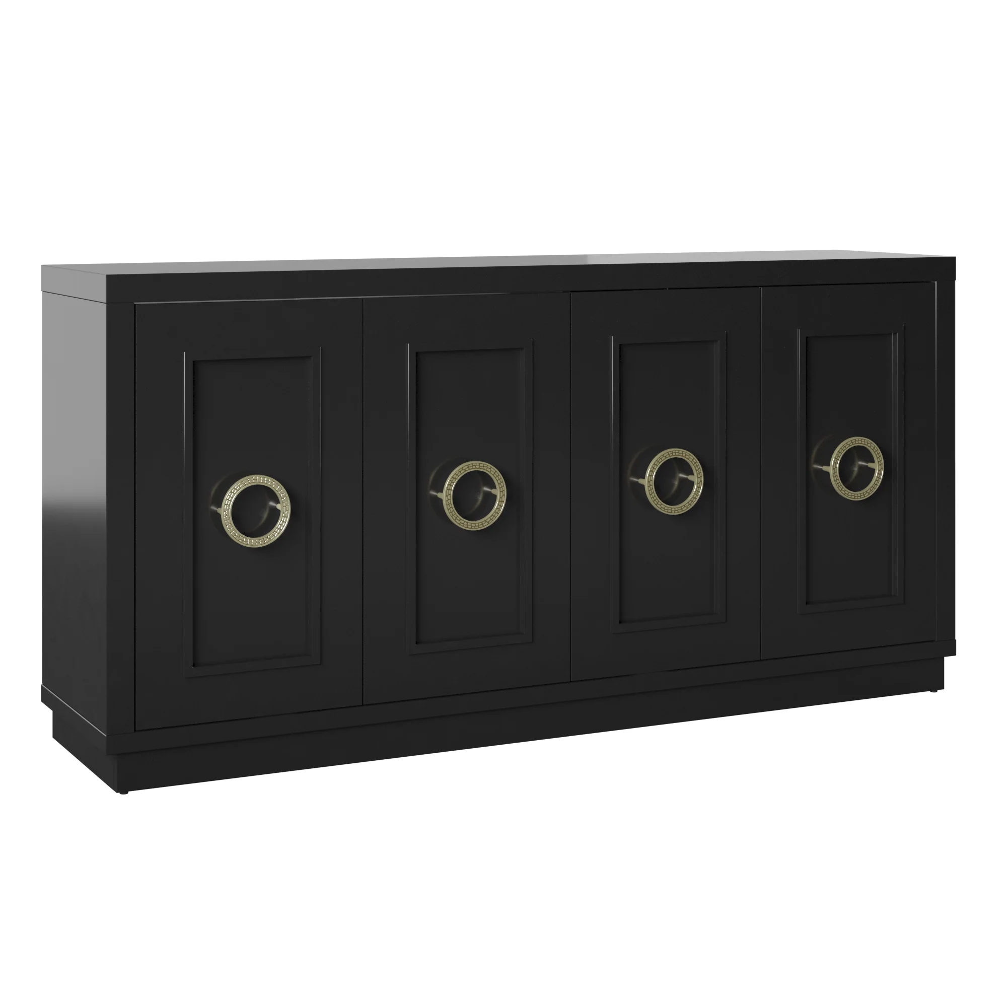 Stylish Dining Storage Double‑Door Buffet Sideboard - Image 7