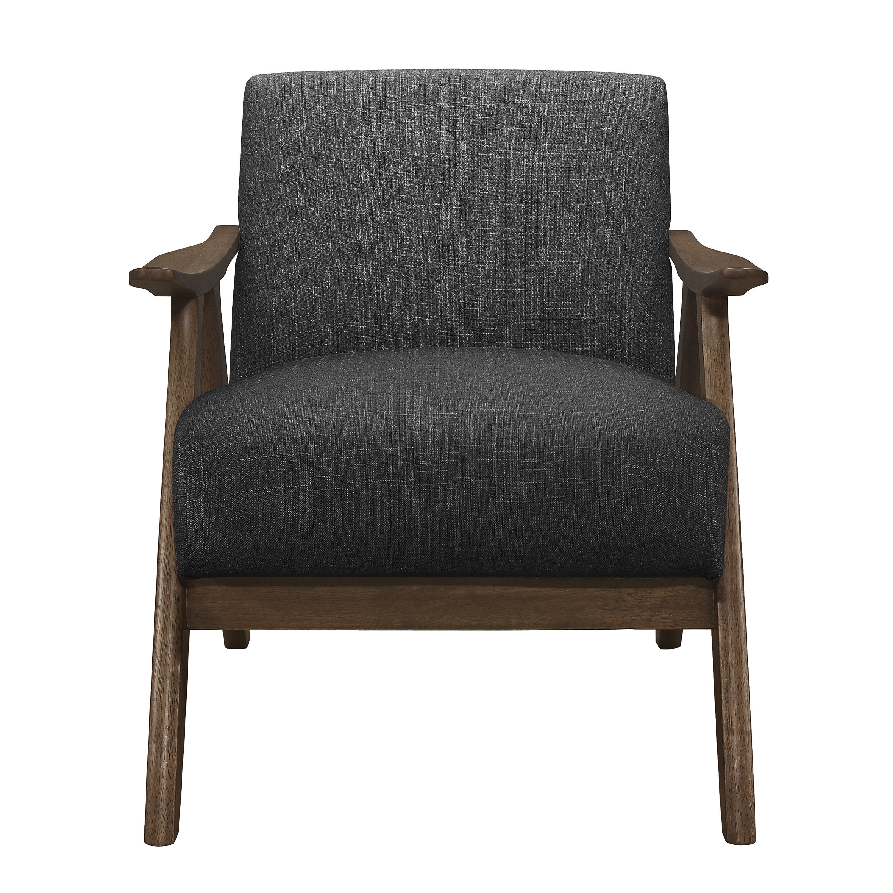 Walker Edison | Elevated Traditional Upholstered Accent Chair - Image 6