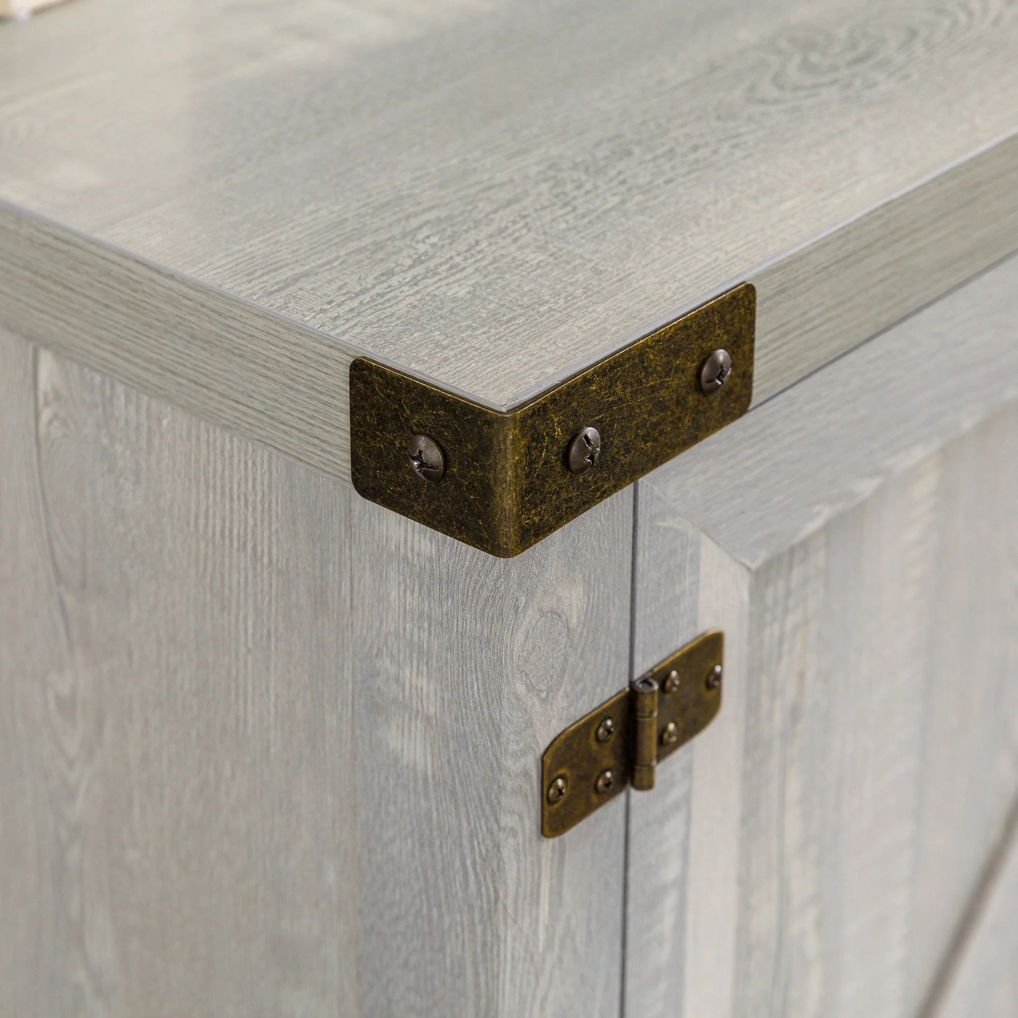 Barn Door 70" Modern Farmhouse TV Stand - Image 11