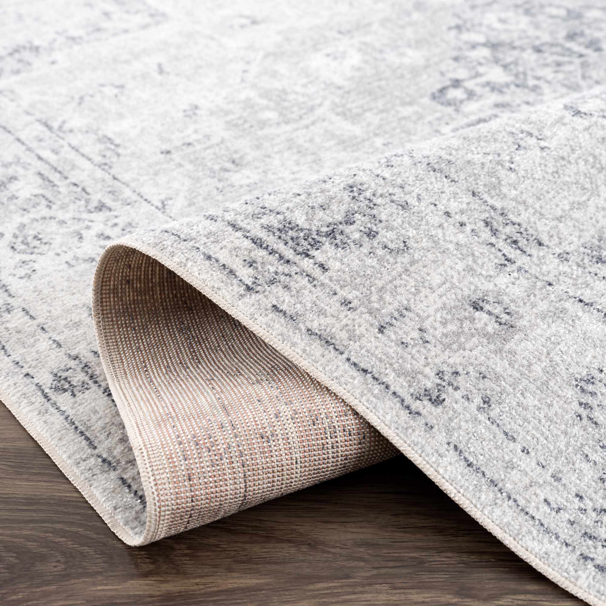 Boutique Rugs - Akram Cream & Antrasit Washable Area Rug - Image 10