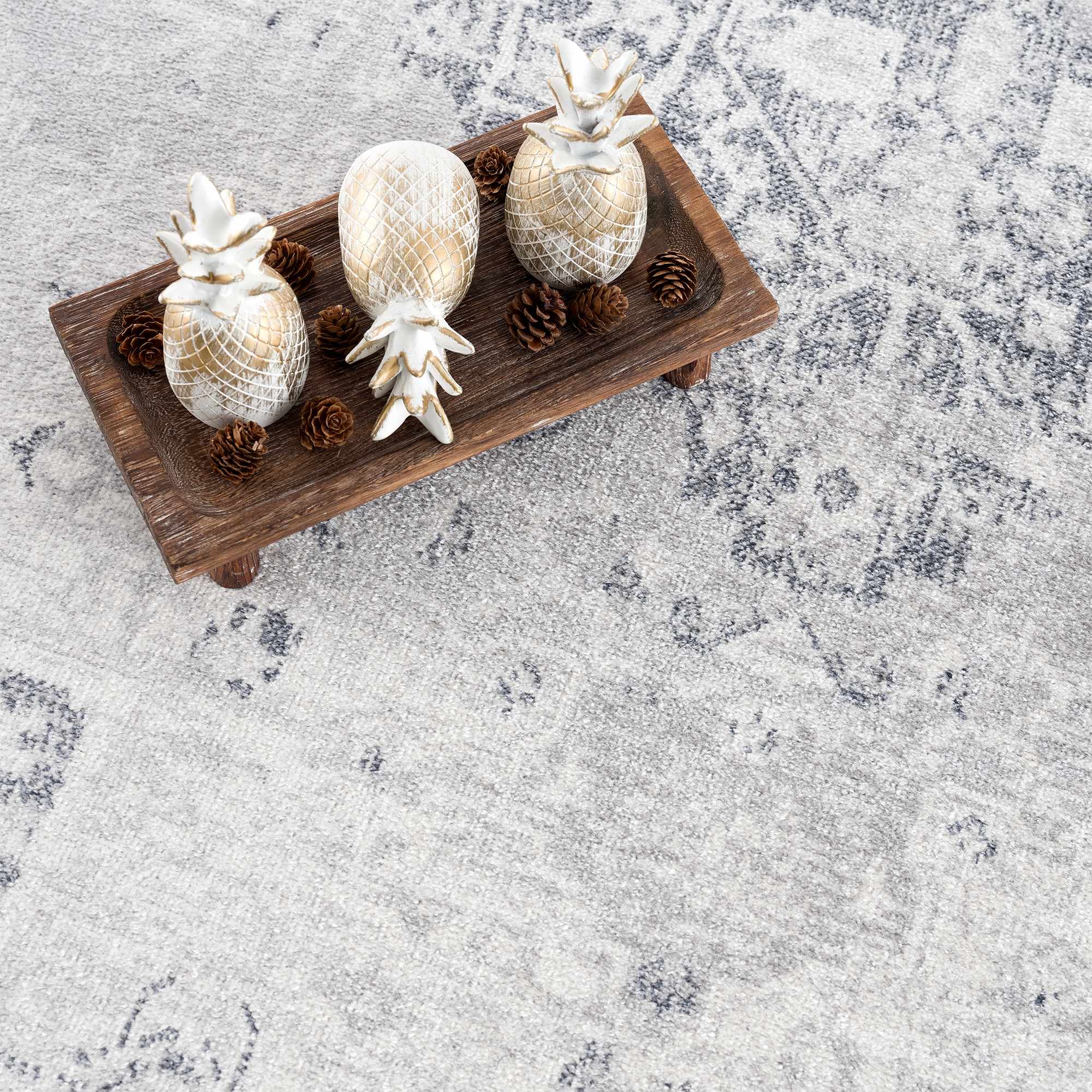 Boutique Rugs - Akram Cream & Antrasit Washable Area Rug - Image 14
