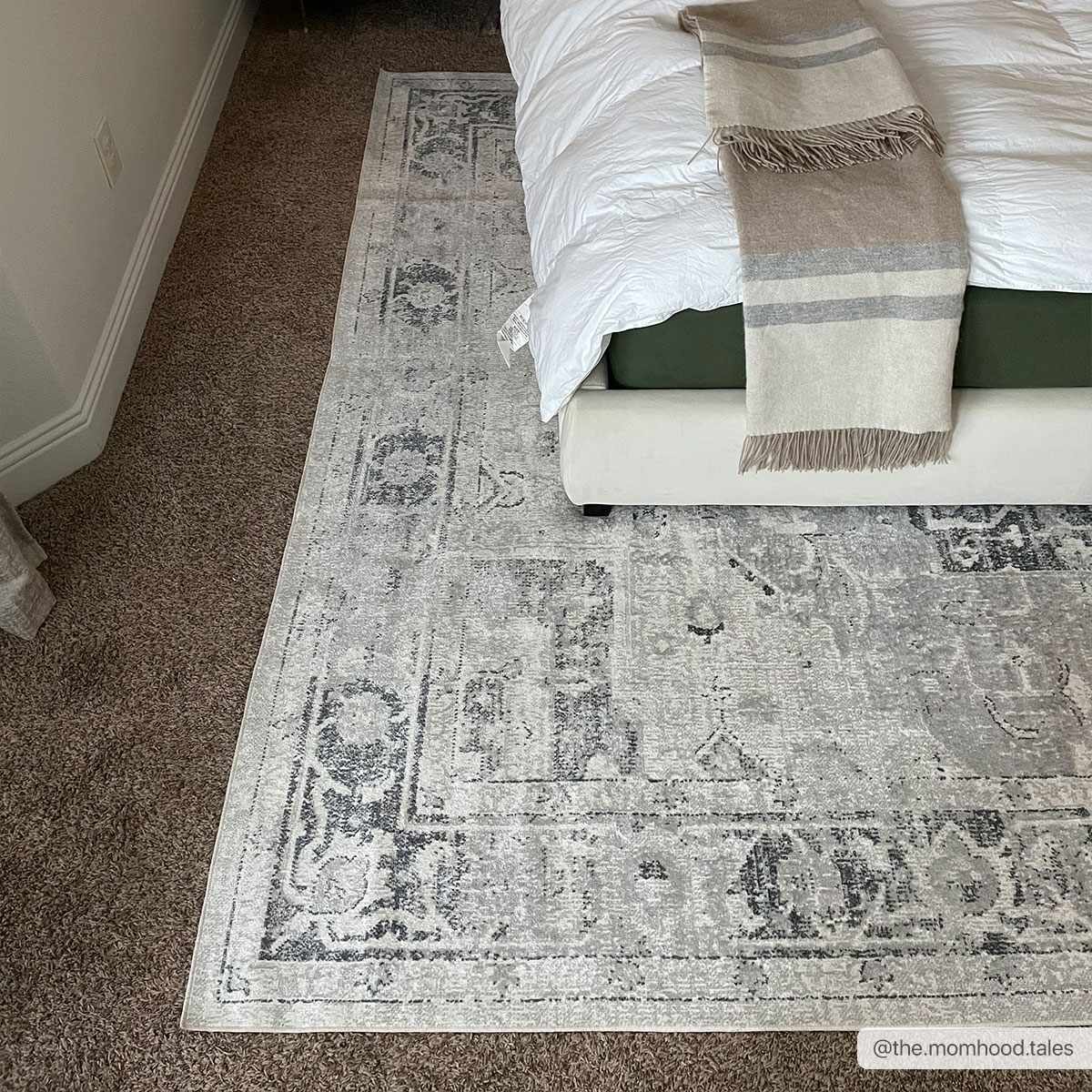 Boutique Rugs - Akram Cream & Antrasit Washable Area Rug - Image 3