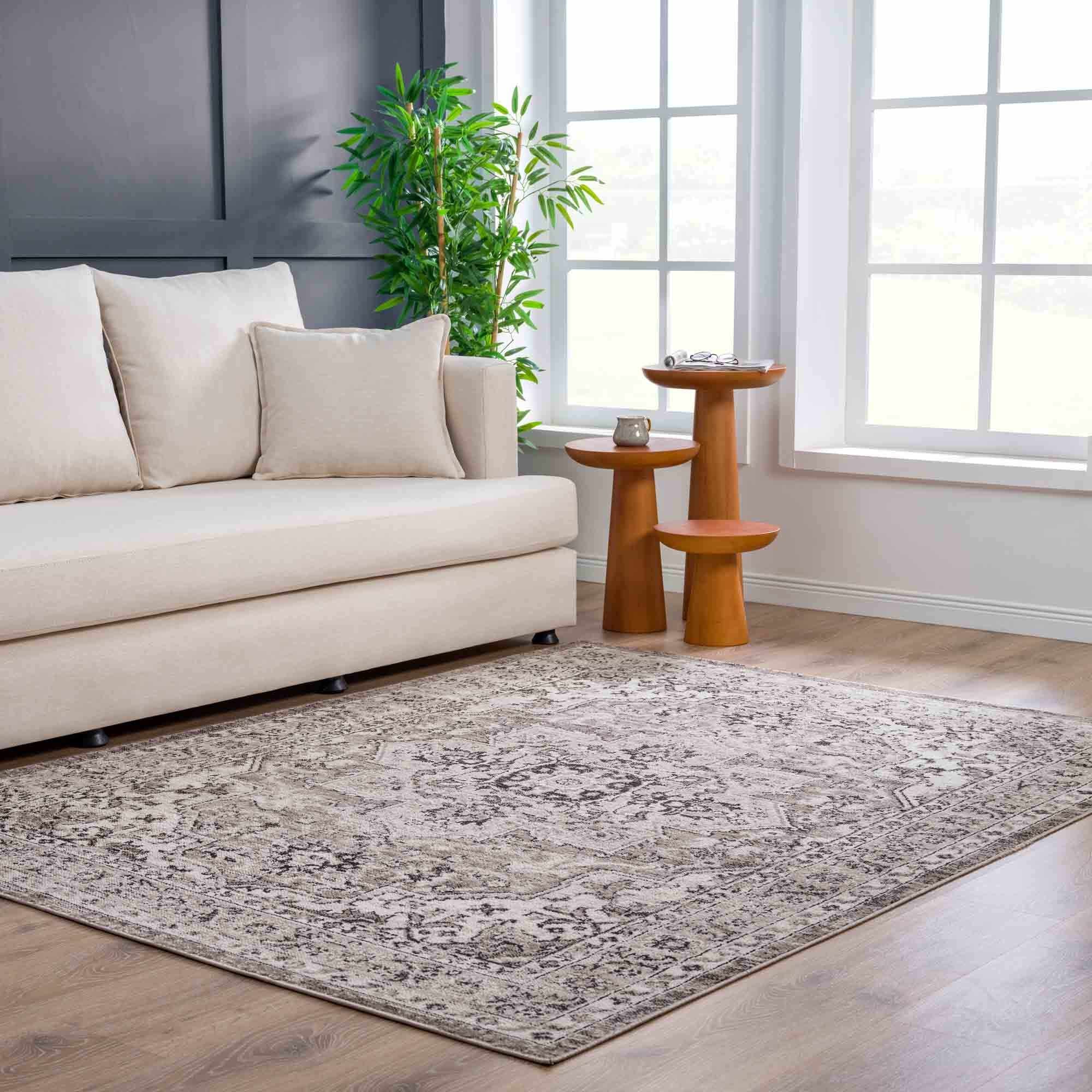 Boutique Rugs - Albie Beige Area Rug - Clearance - Image 14