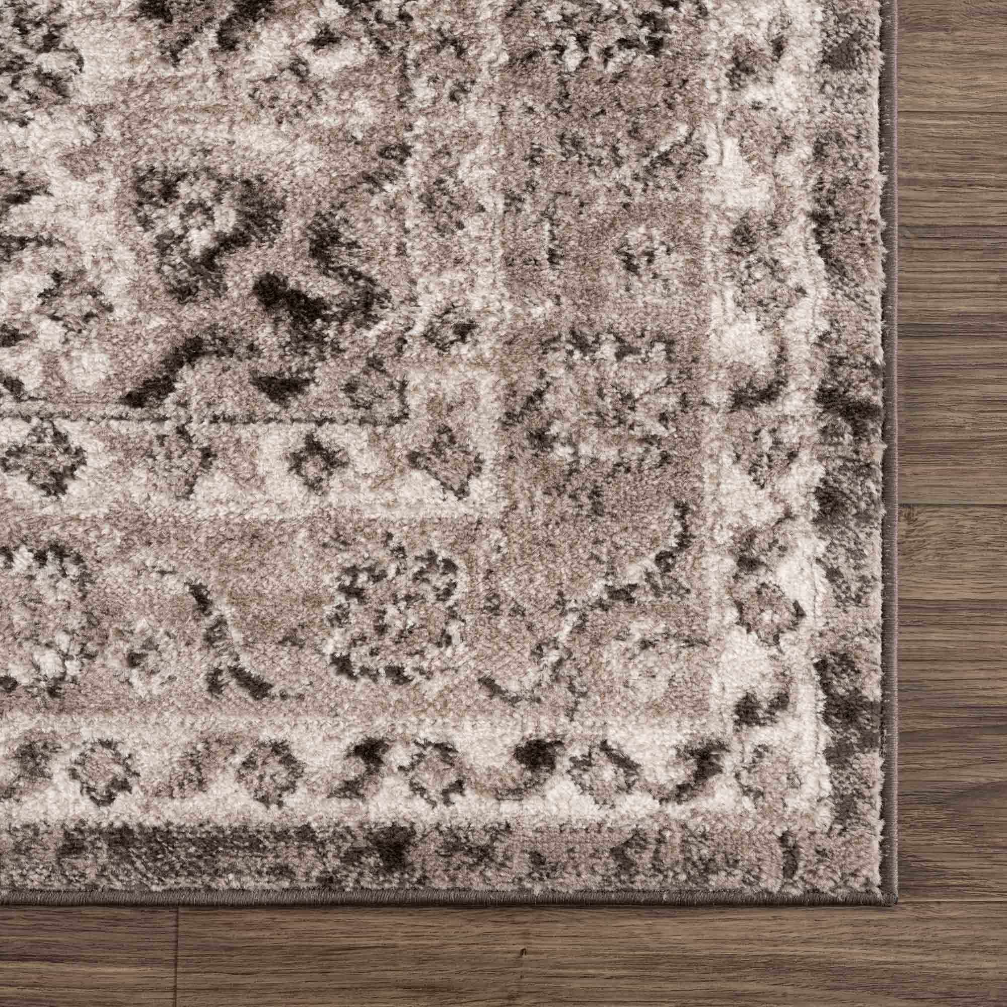 Boutique Rugs - Albie Charcoal & Beige Area Rug - Clearance - Image 9