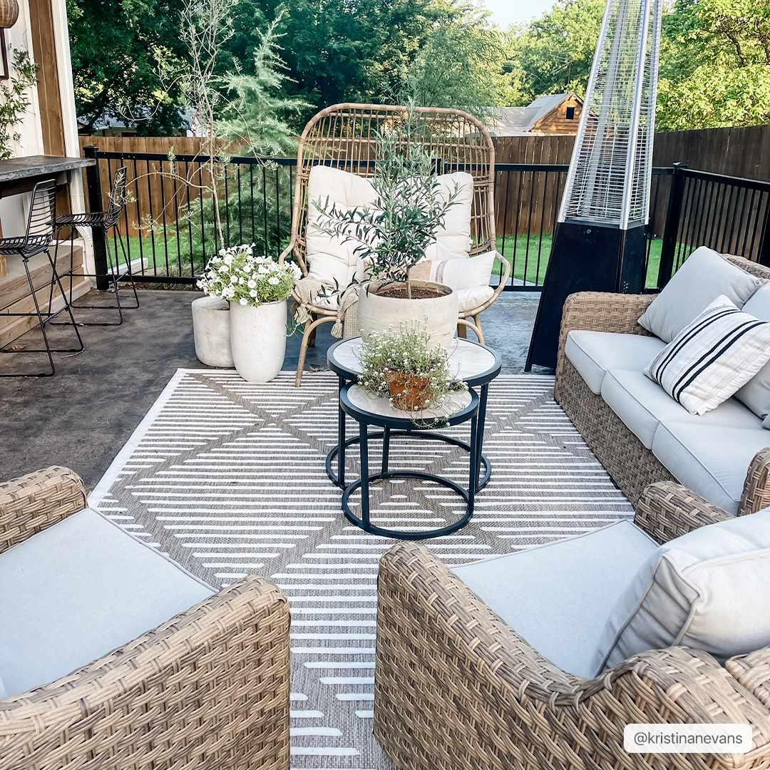 Anah Cream Outdoor Rug - Image 10