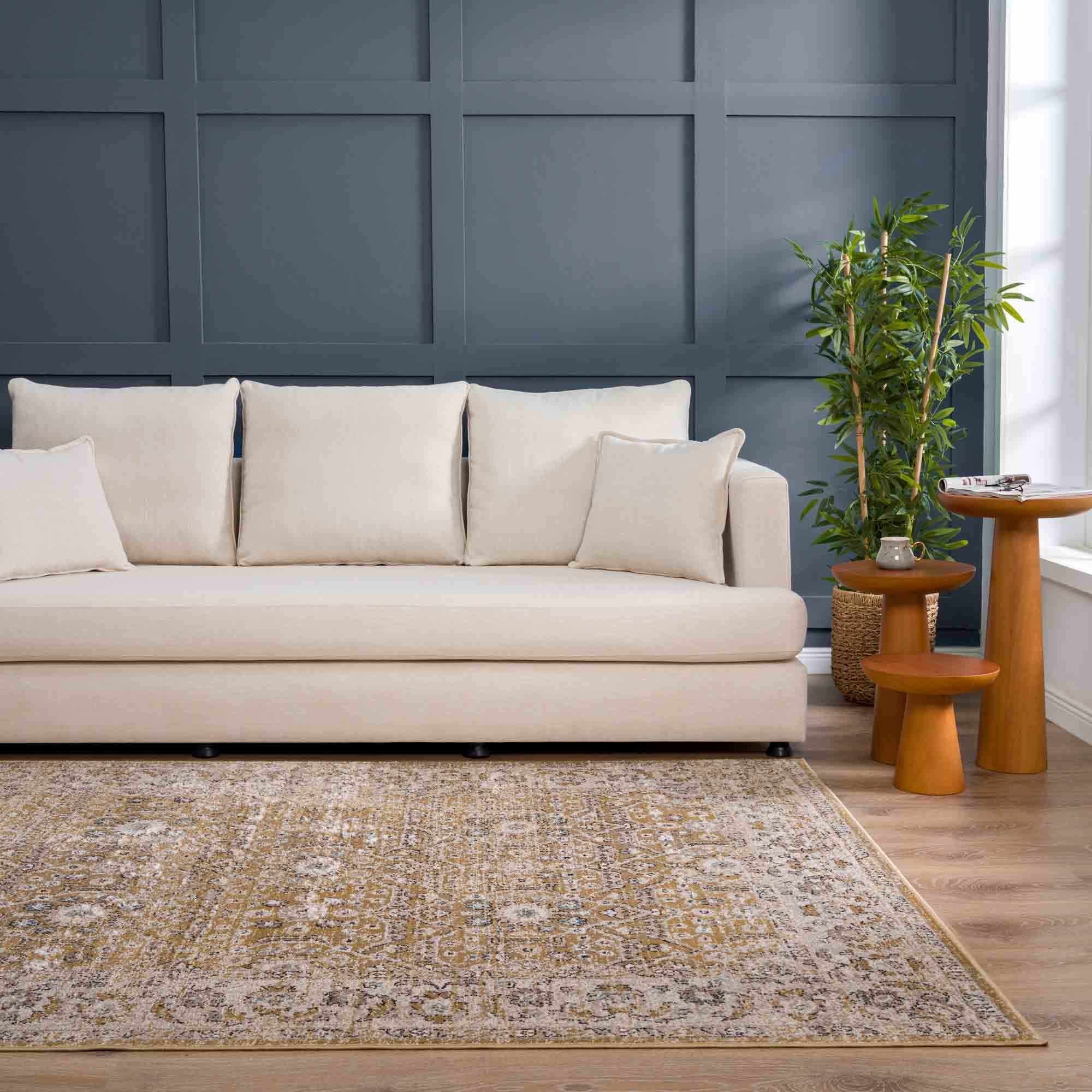 Boutique Rugs - Anana Gold & Beige Area Rug - Image 12