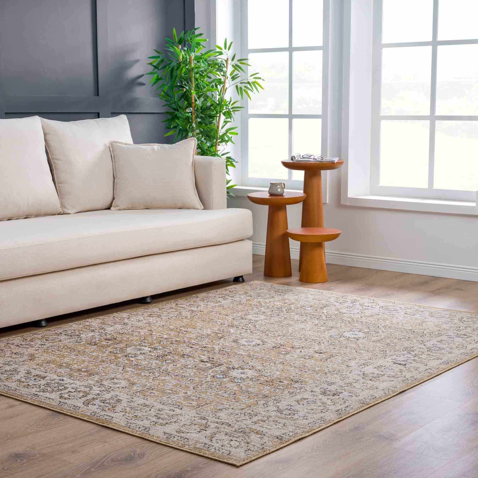 Boutique Rugs - Anana Gold & Beige Area Rug - Image 13