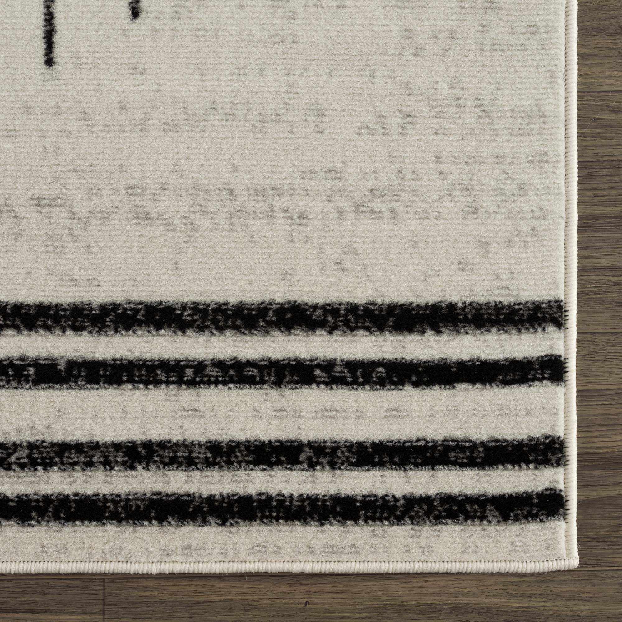 Boutique Rugs - Angus Black&White Geometric Area Rug - Image 10