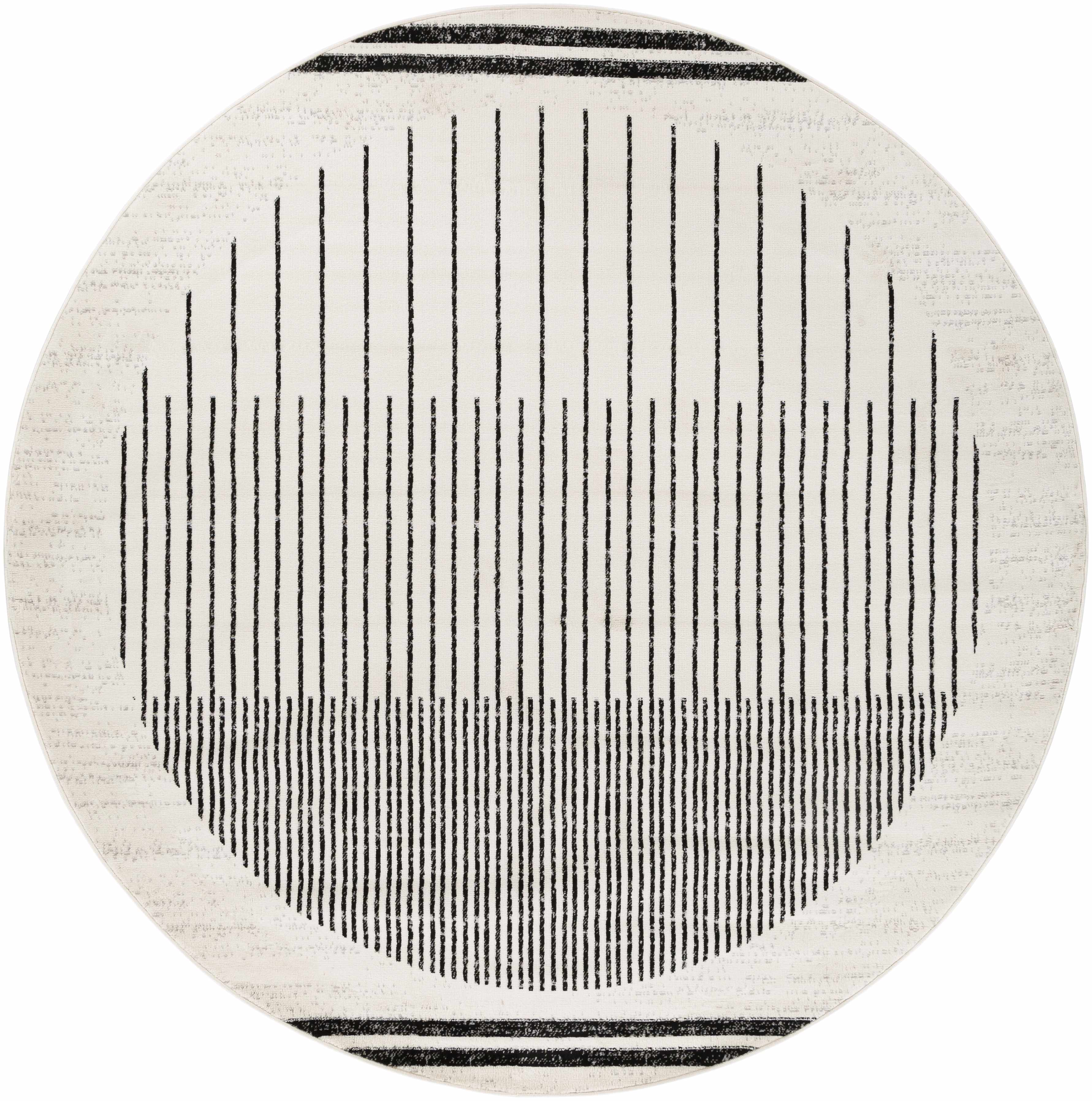 Boutique Rugs - Angus Black&White Geometric Area Rug - Image 2