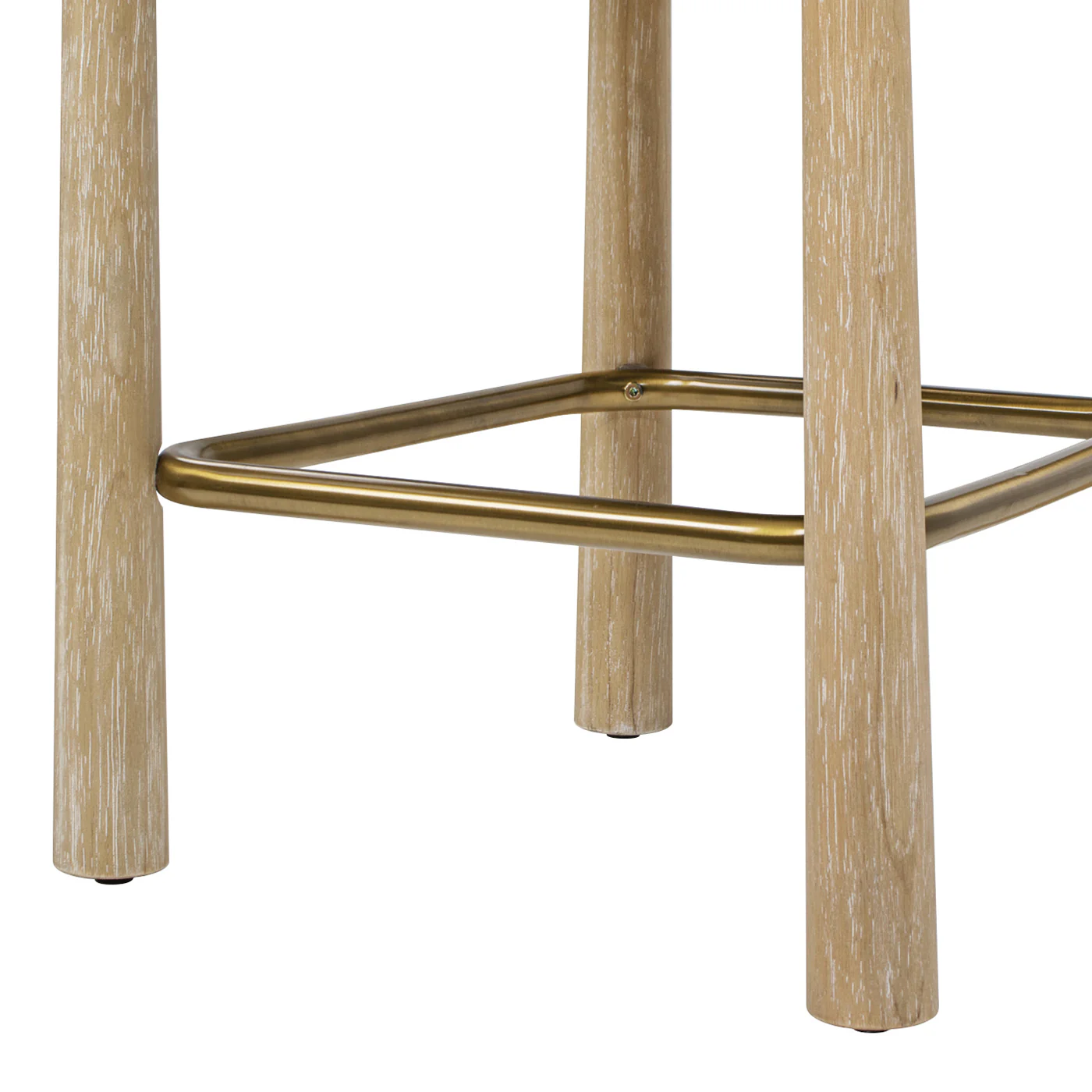Arden 27.5 Genuine Fur Counter Height Bar Stool - Image 13