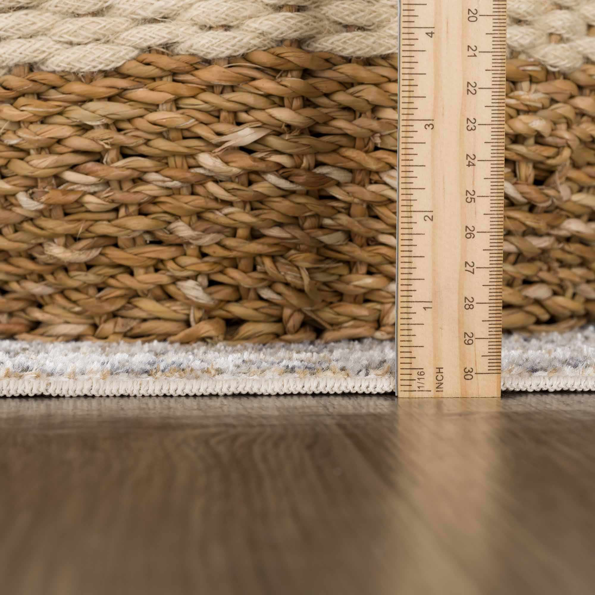 Boutique Rugs - Arias Cream & Blue Washable Area Rug - Image 12