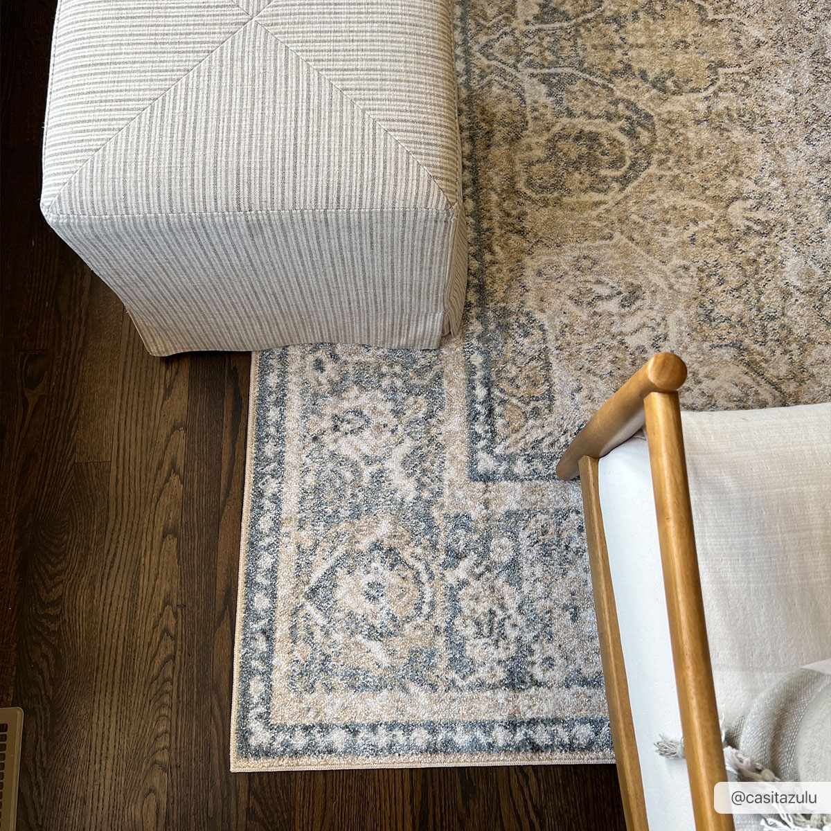 Boutique Rugs - Arias Cream & Blue Washable Area Rug - Image 16