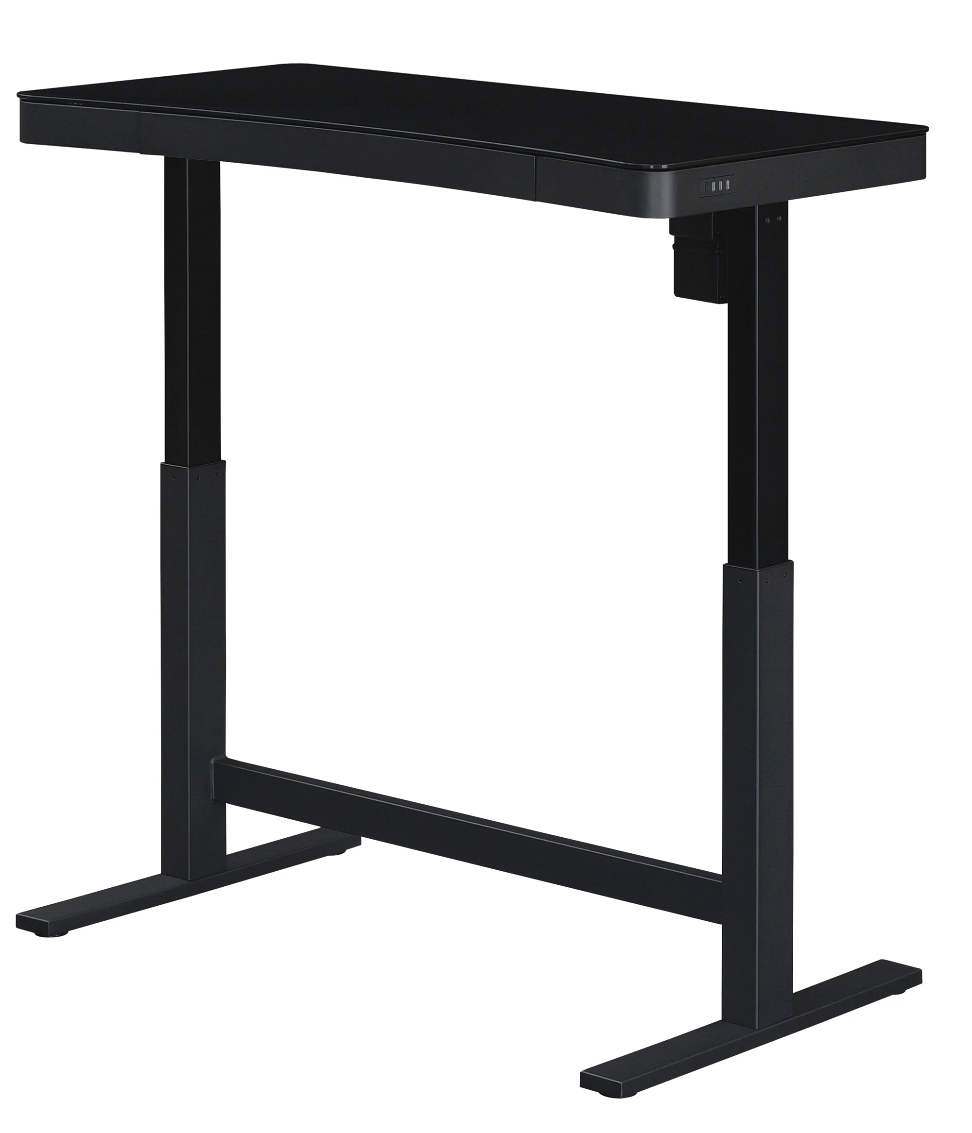 Ashford™ Adjustable Height Sit‑Stand Desk with USB Ports and Storage - Image 17