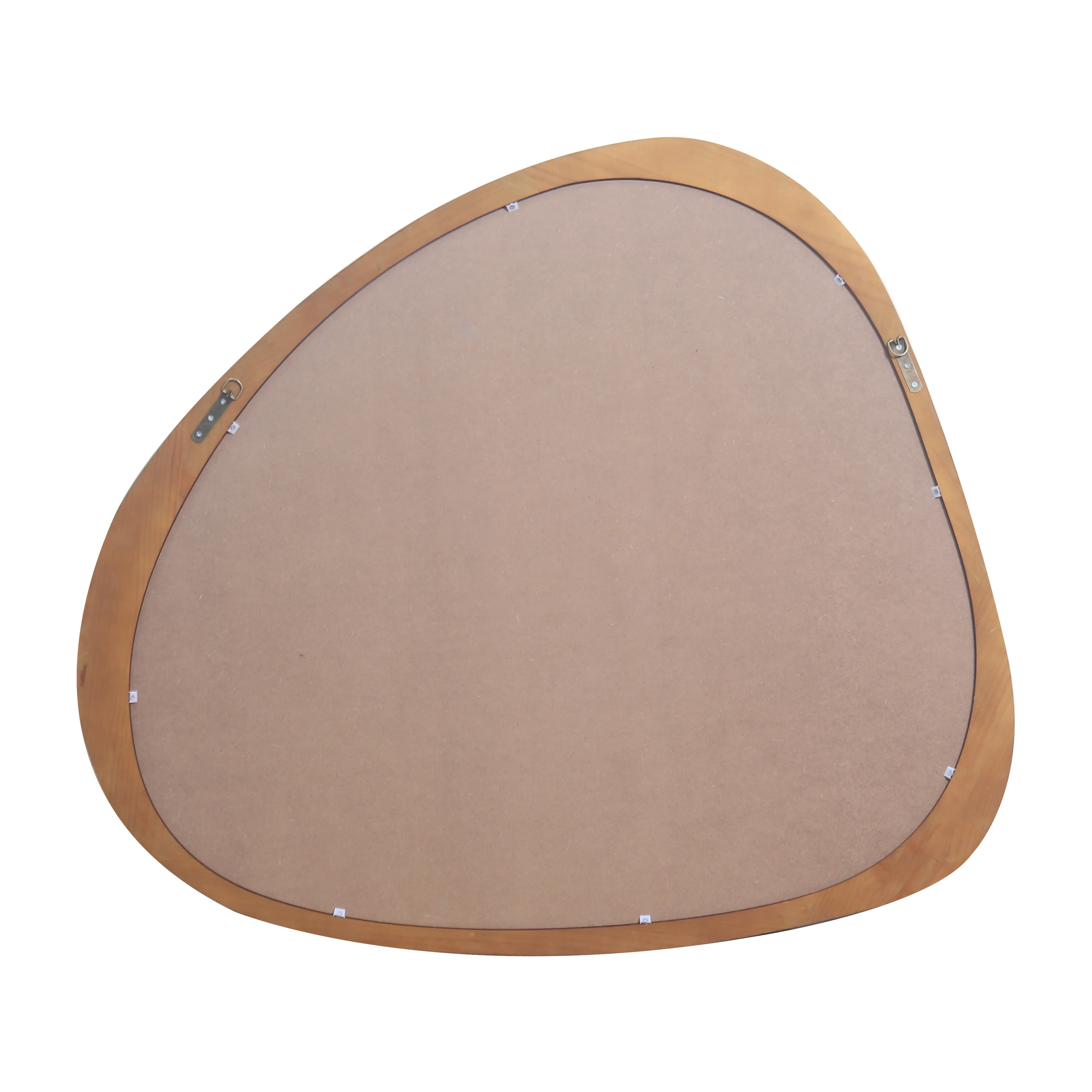 Walker Edison | Asymmetrical Wooden 45" Wall Mirror - Image 10
