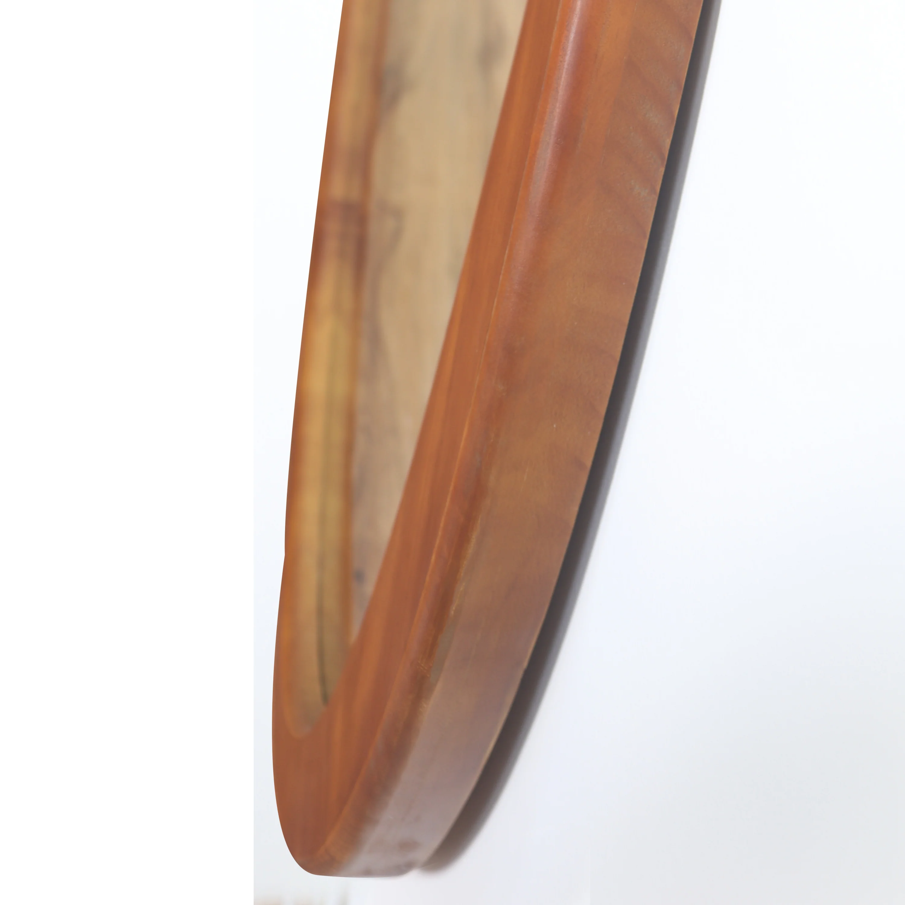 Walker Edison | Asymmetrical Wooden 45" Wall Mirror - Image 9