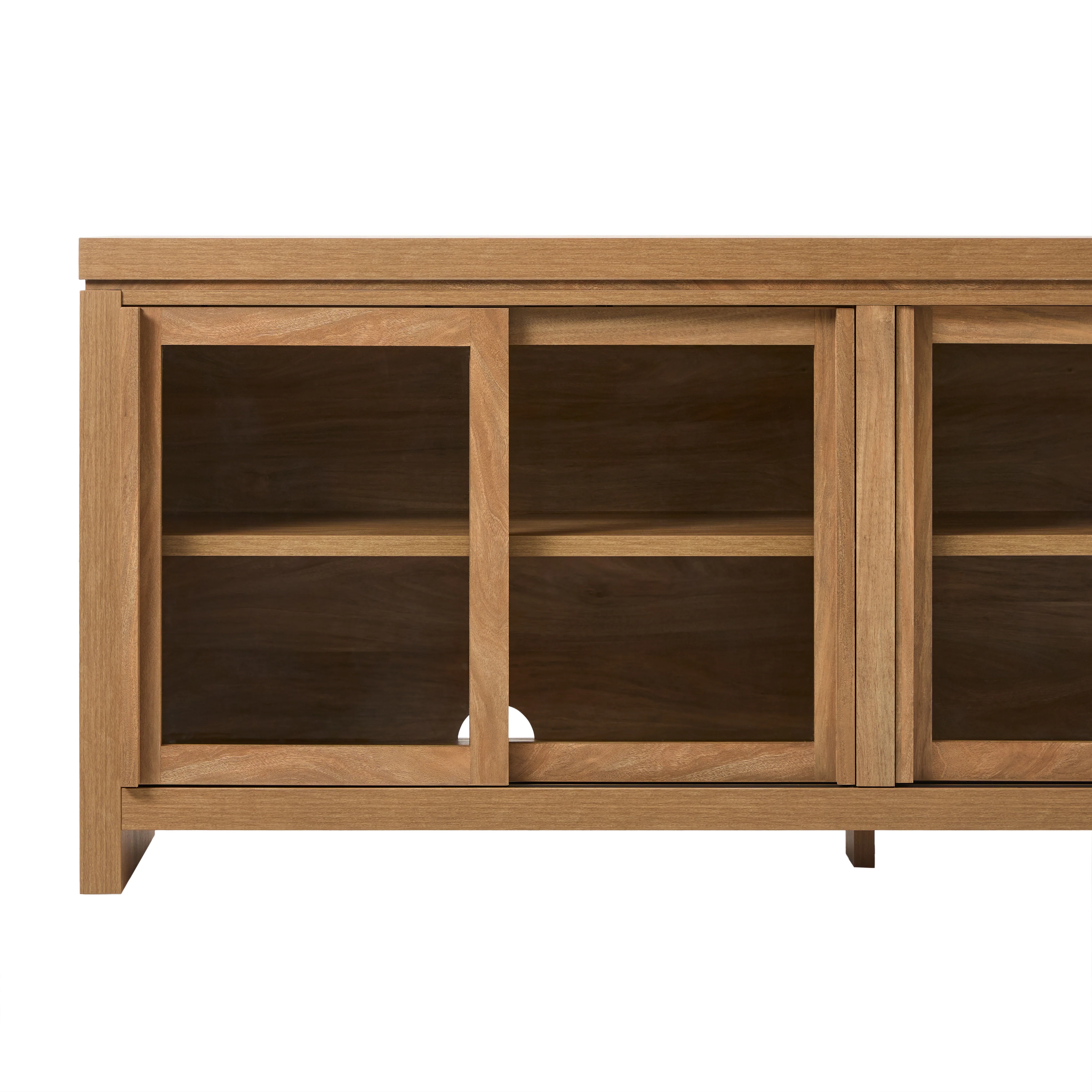 Booker Modern Glass Door TV Stand Sideboard - Image 13