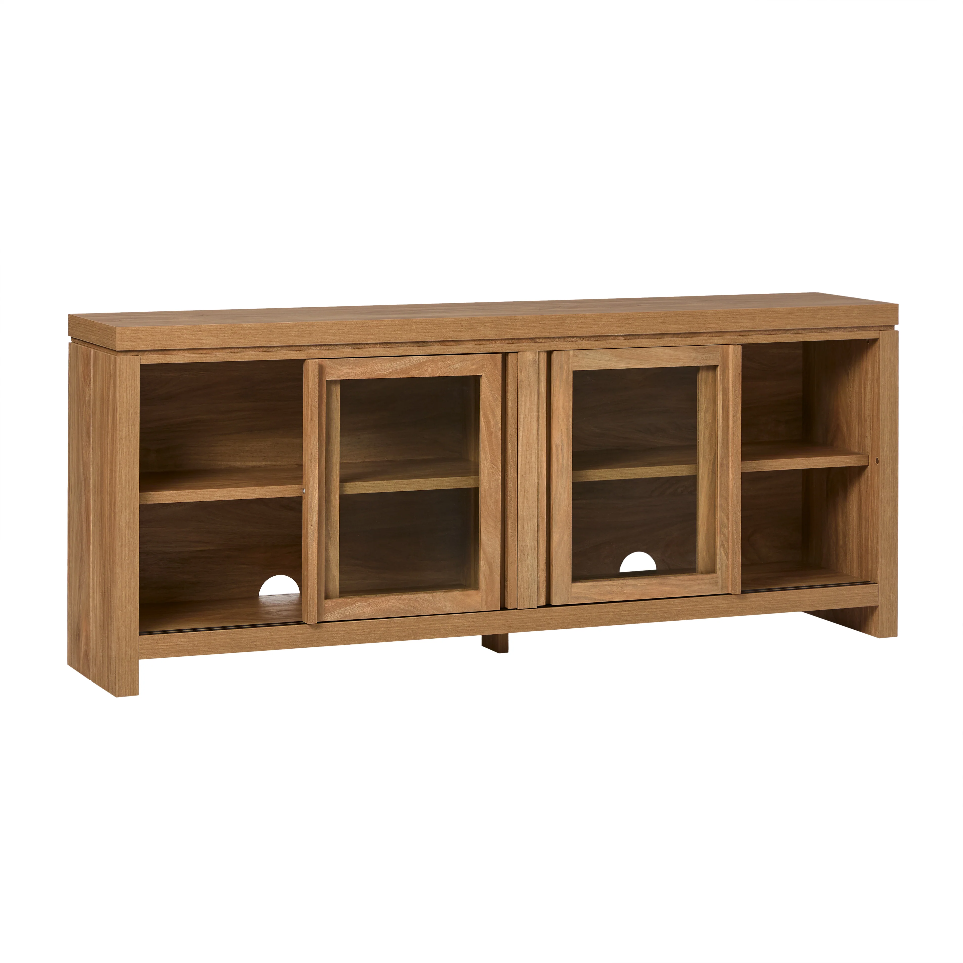 Booker Modern Glass Door TV Stand Sideboard - Image 16