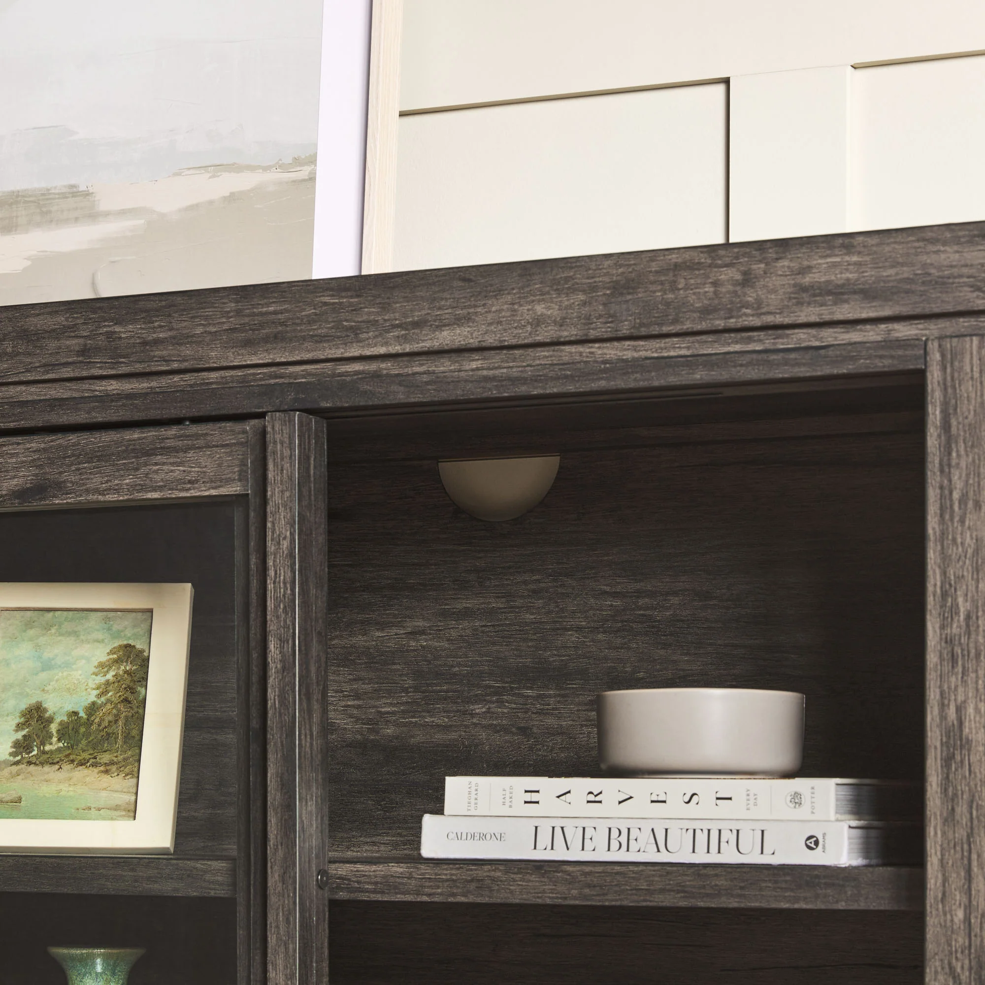 Booker Modern Glass Door TV Stand Sideboard - Image 28