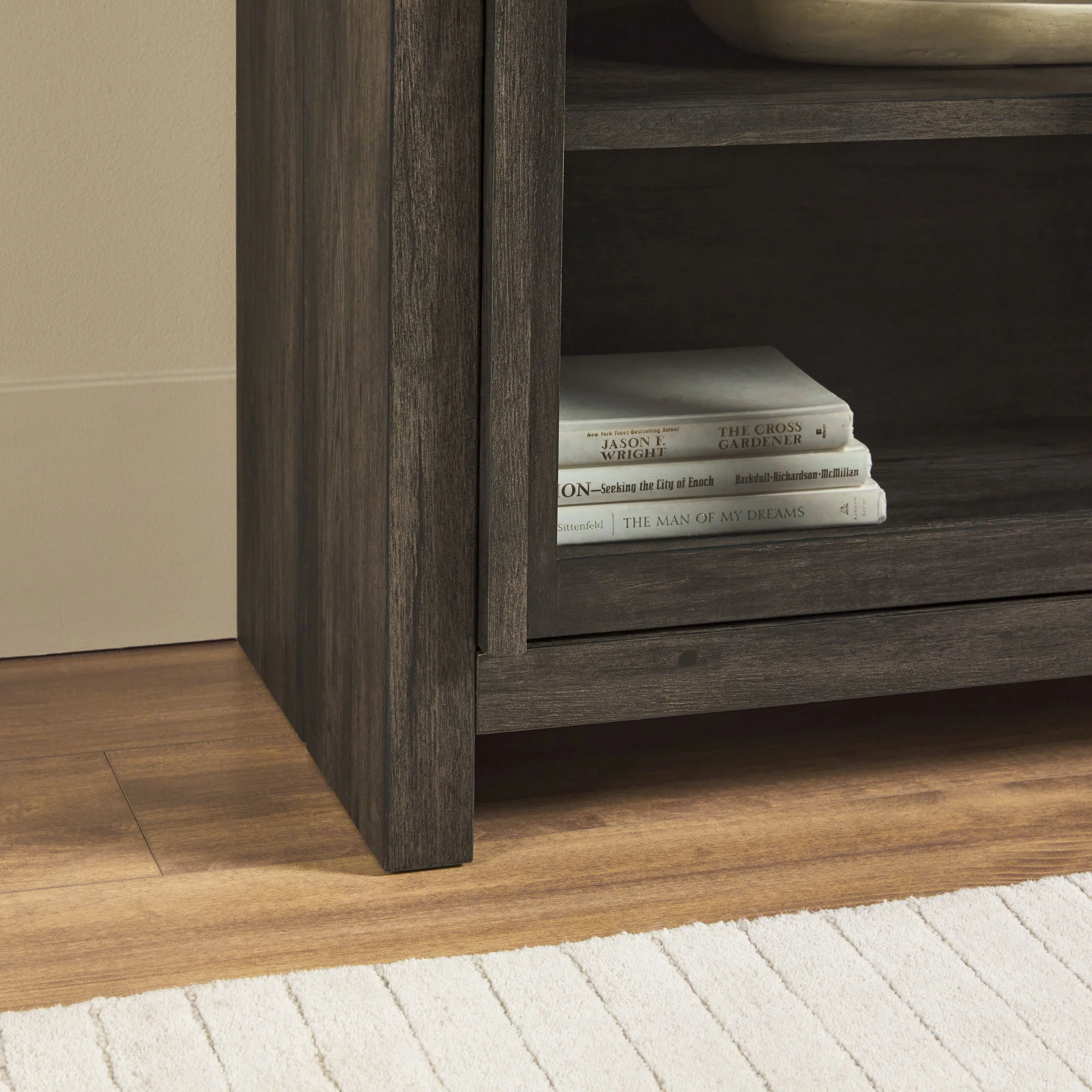 Booker Modern Glass Door TV Stand Sideboard - Image 29