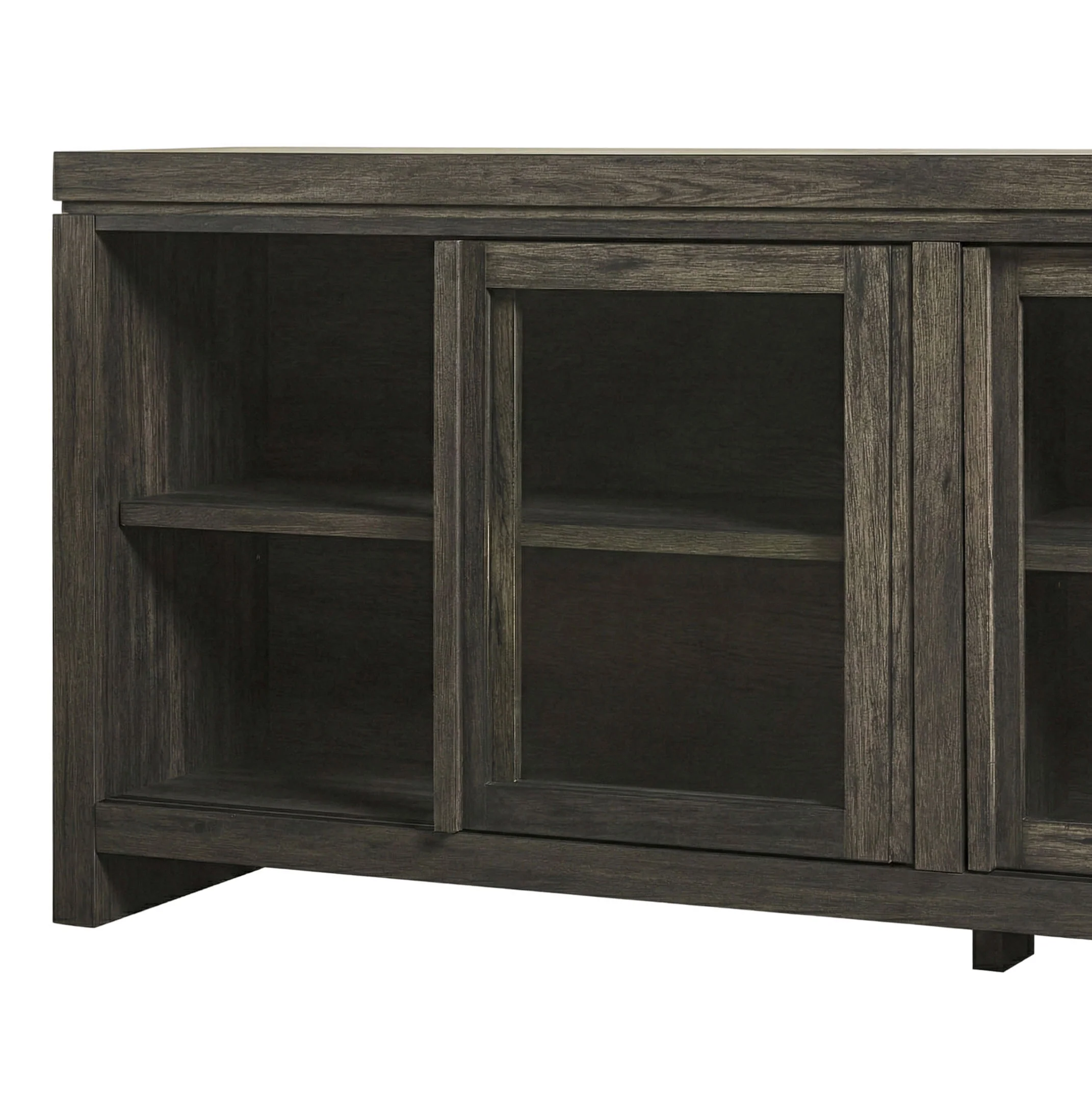 Booker Modern Glass Door TV Stand Sideboard - Image 31