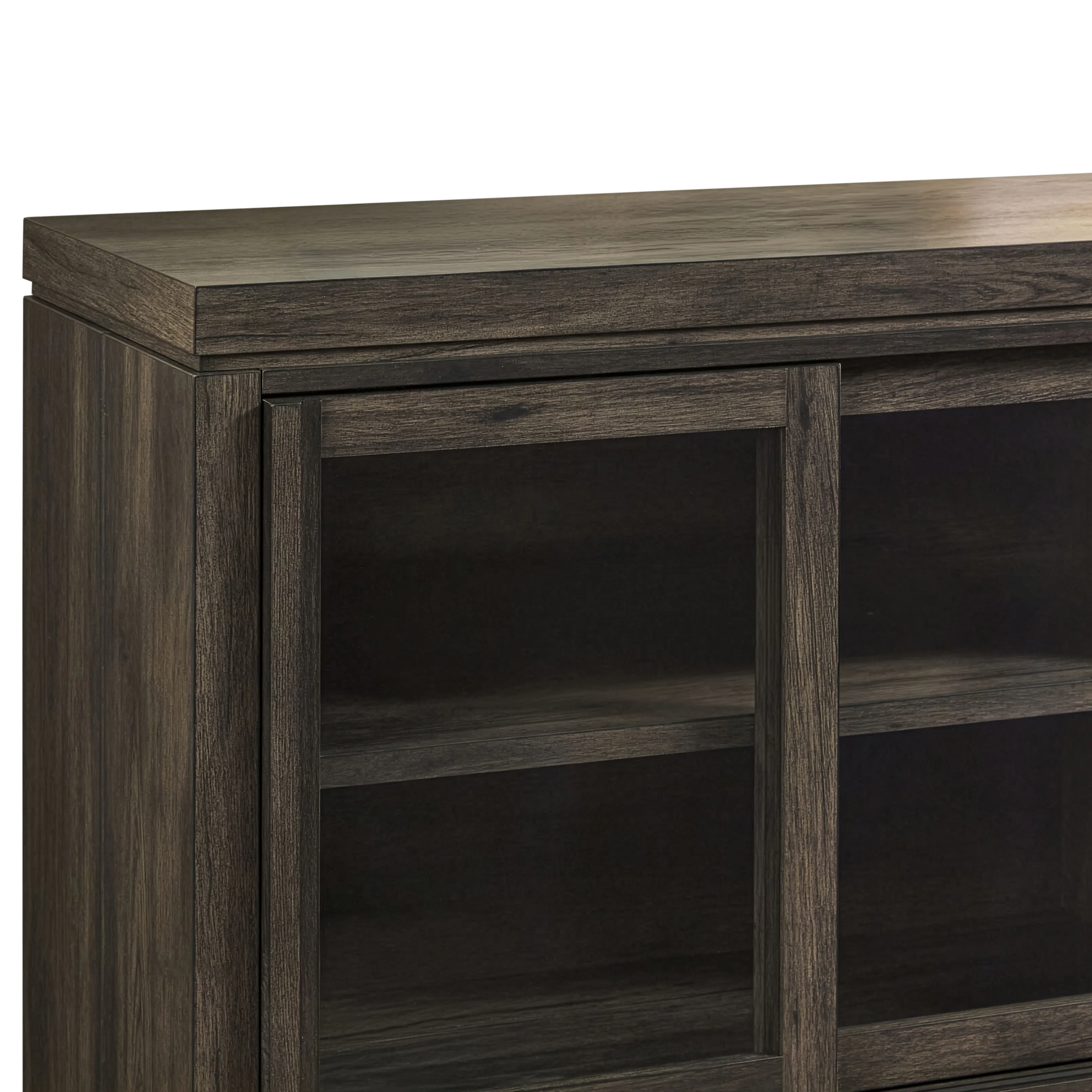 Booker Modern Glass Door TV Stand Sideboard - Image 36
