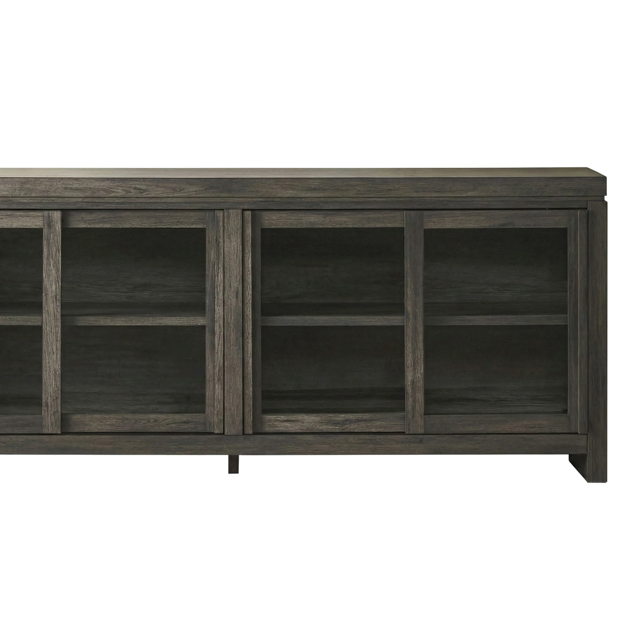 Booker Modern Glass Door TV Stand Sideboard - Image 37