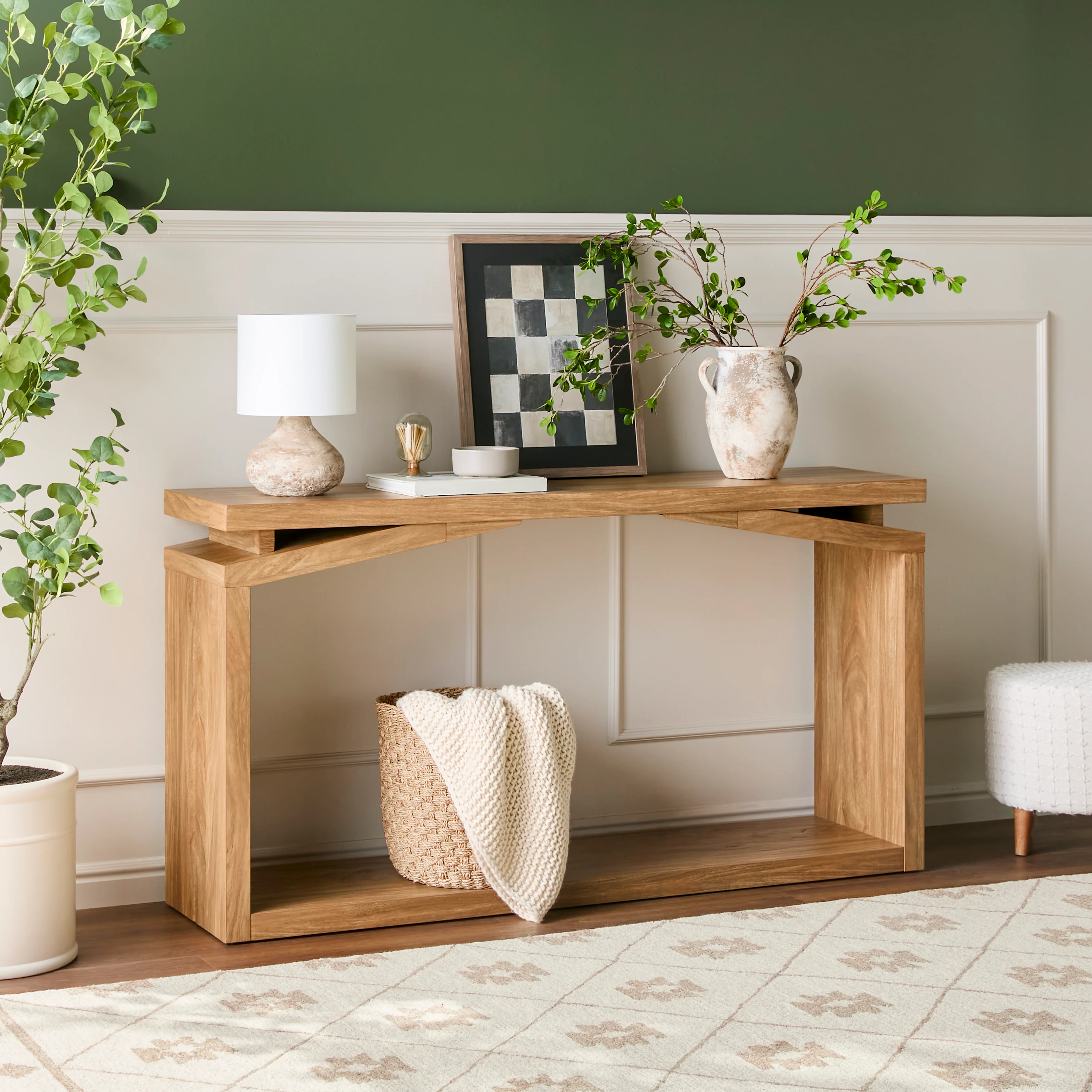 Booker Modern 60" Entry Console Table - Image 11