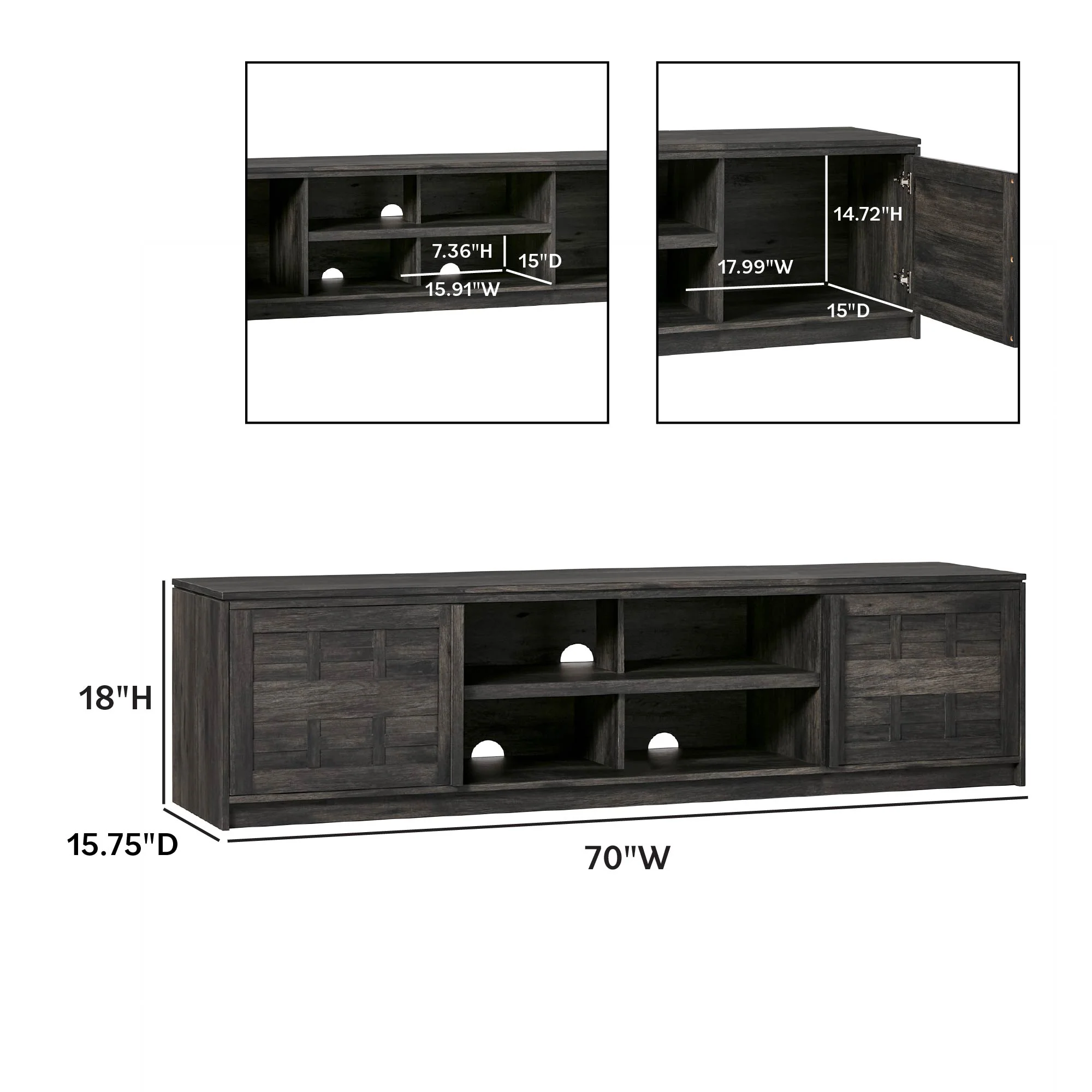 Booker Modern 70" TV Stand Sideboard - Image 18