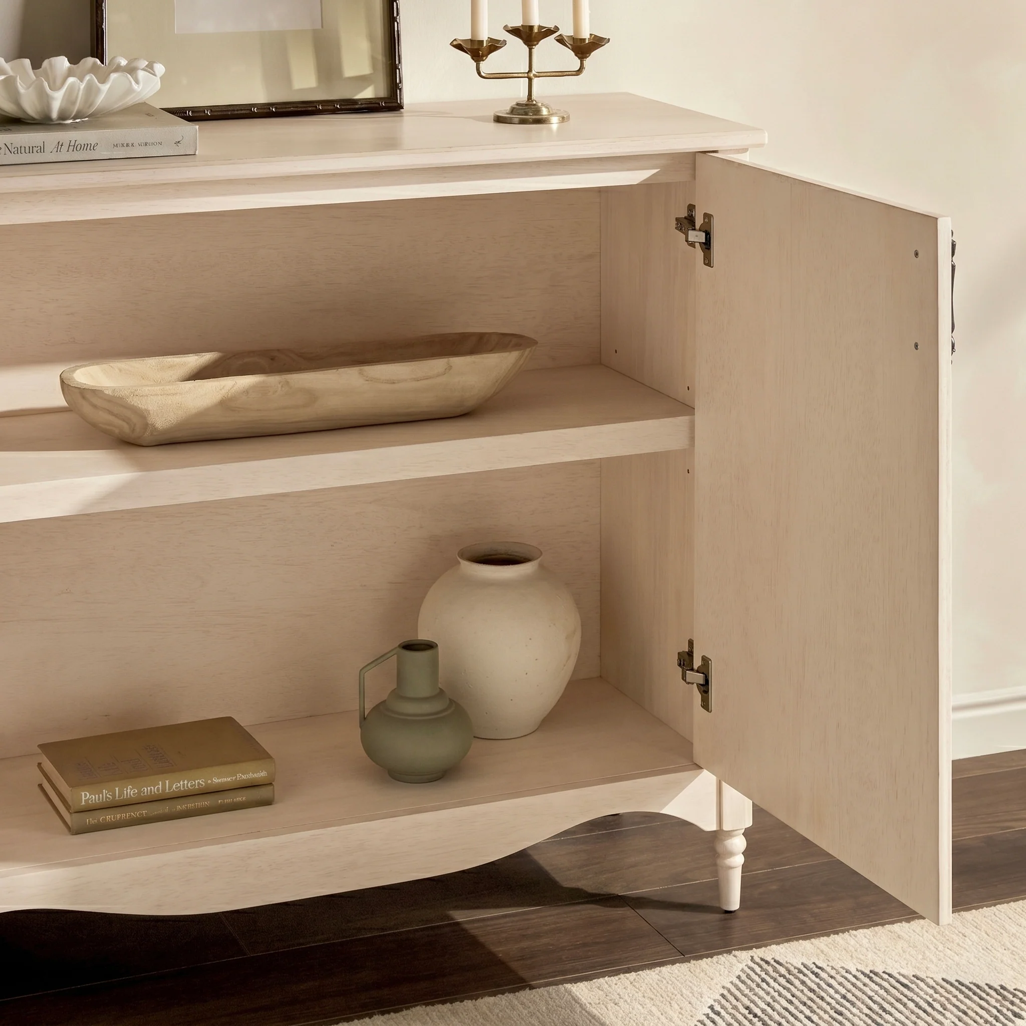 Brixton Traditional 44" Entryway Accent Cabinet - Image 18