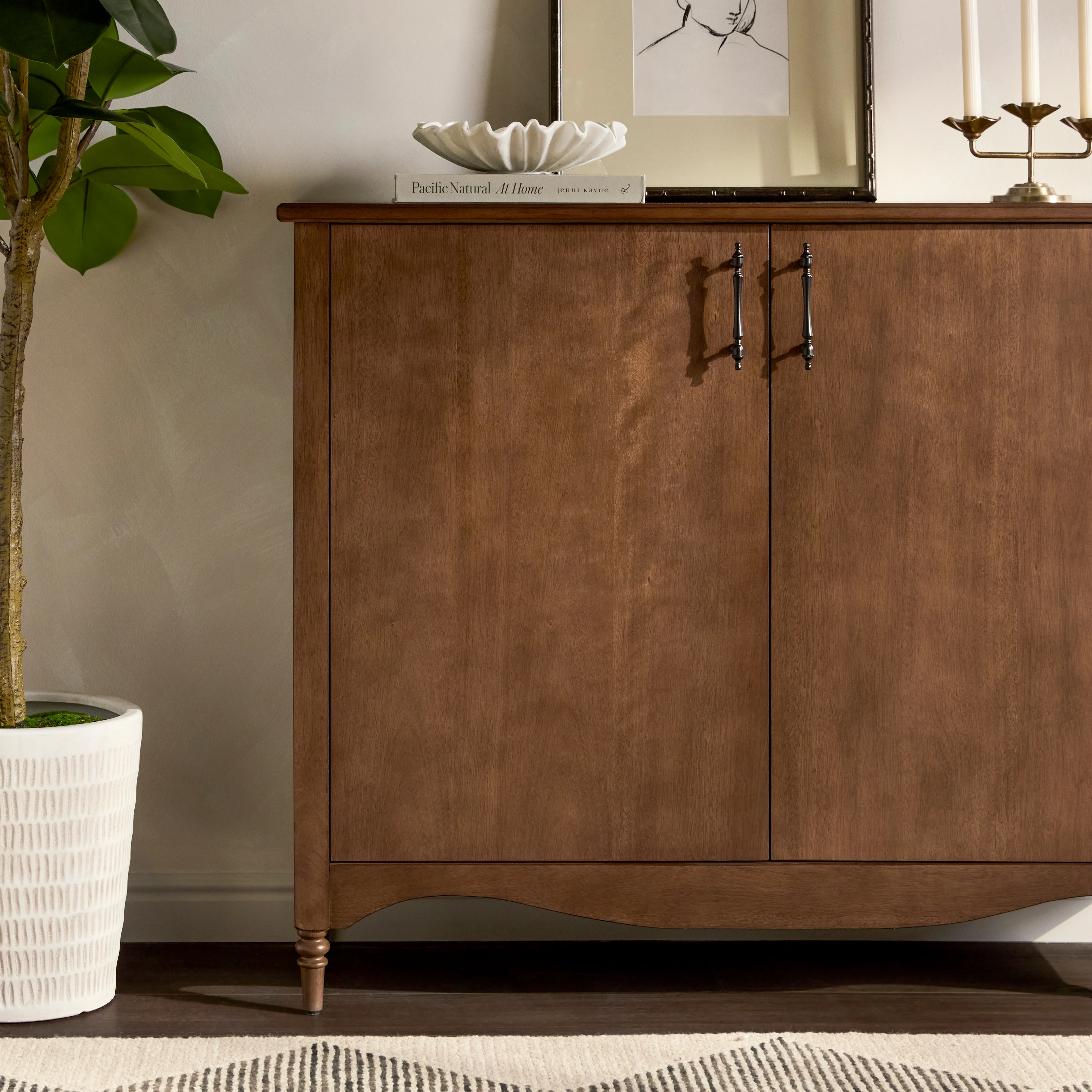 Brixton Traditional 44" Entryway Accent Cabinet - Image 7
