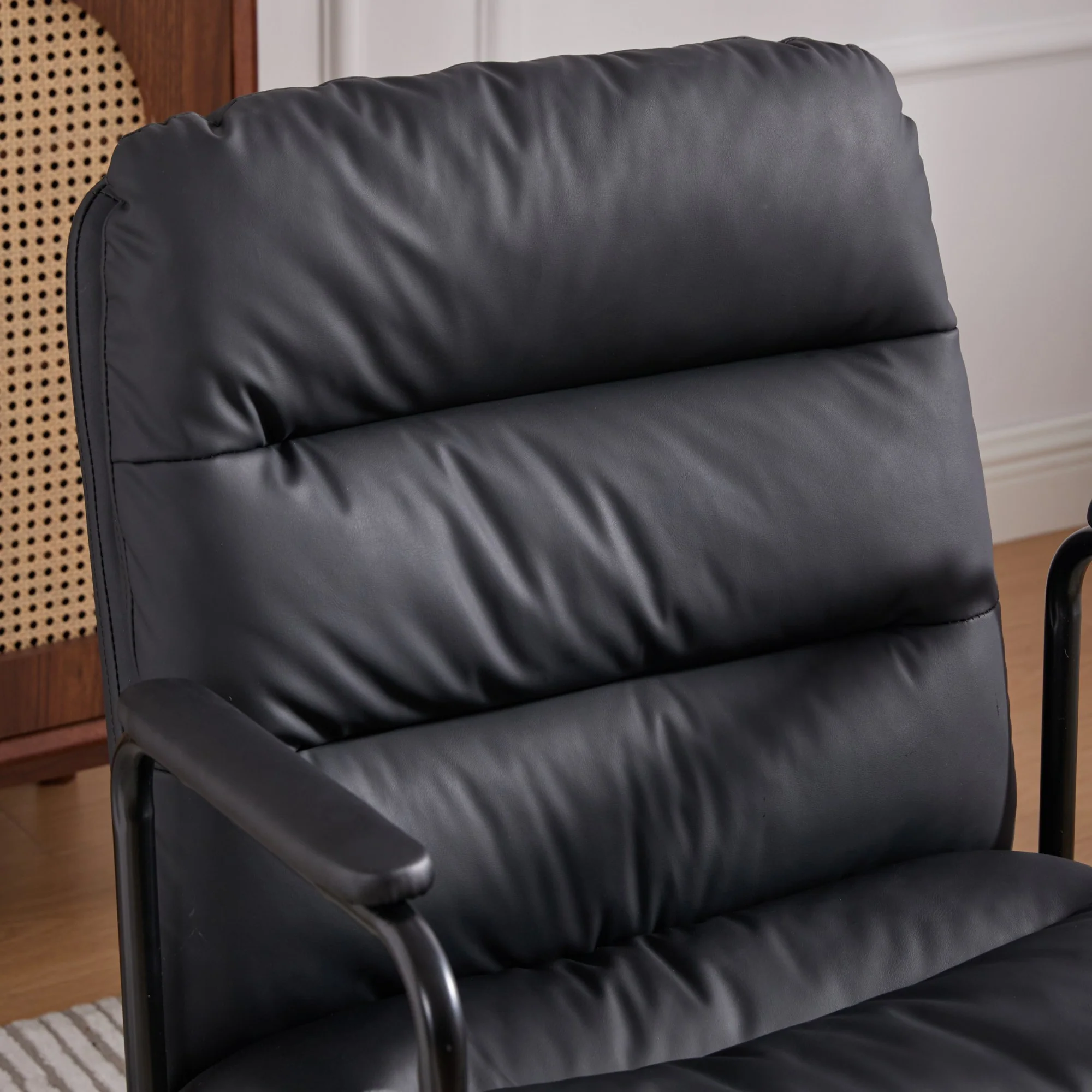 Walker Edison | Ergonomic Faux Leather Desk Rolling Swivel Chair - Image 9
