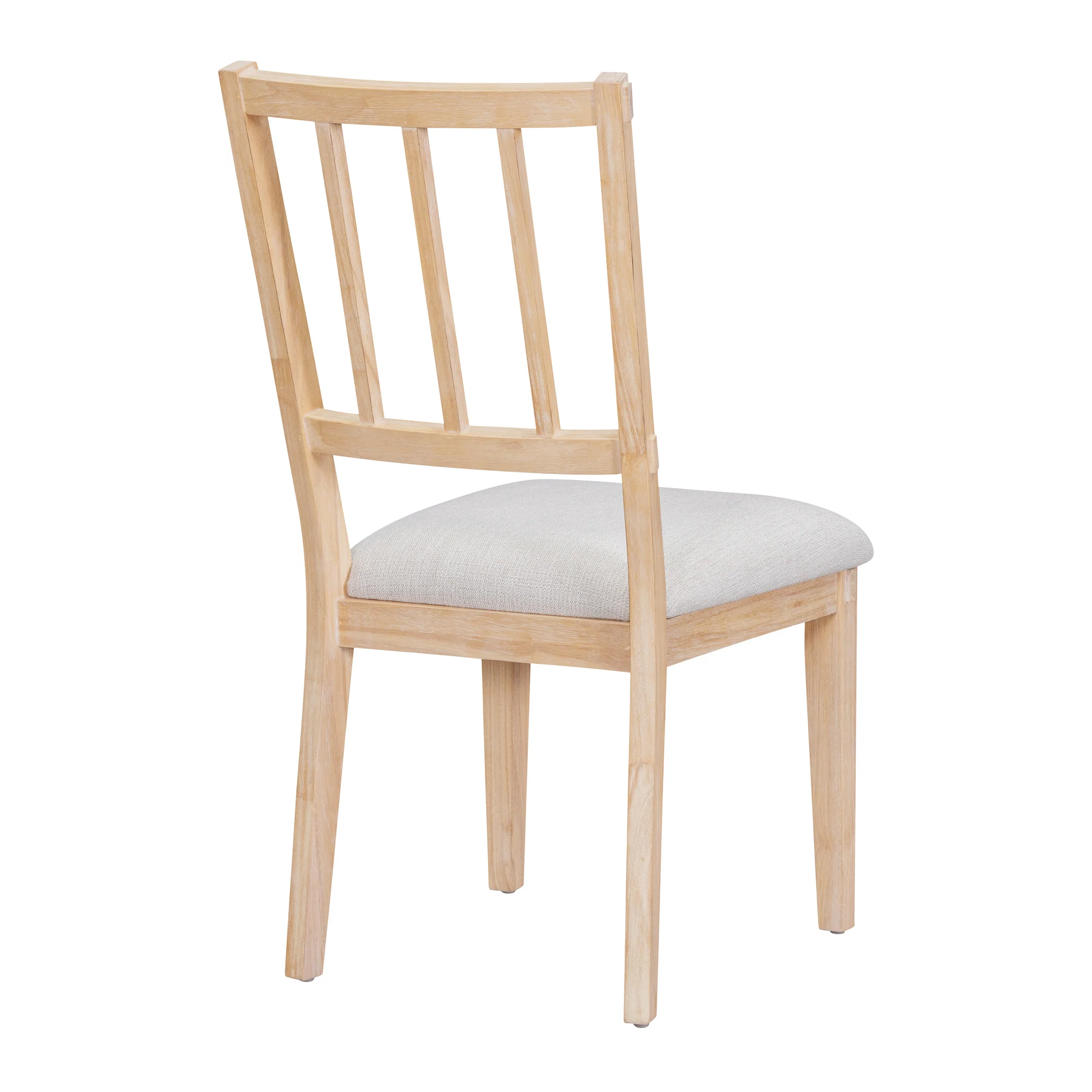 Walker Edison | Charming 5-Piece Rustic Round Dining Set with Chairs and Curved Bench - Image 15