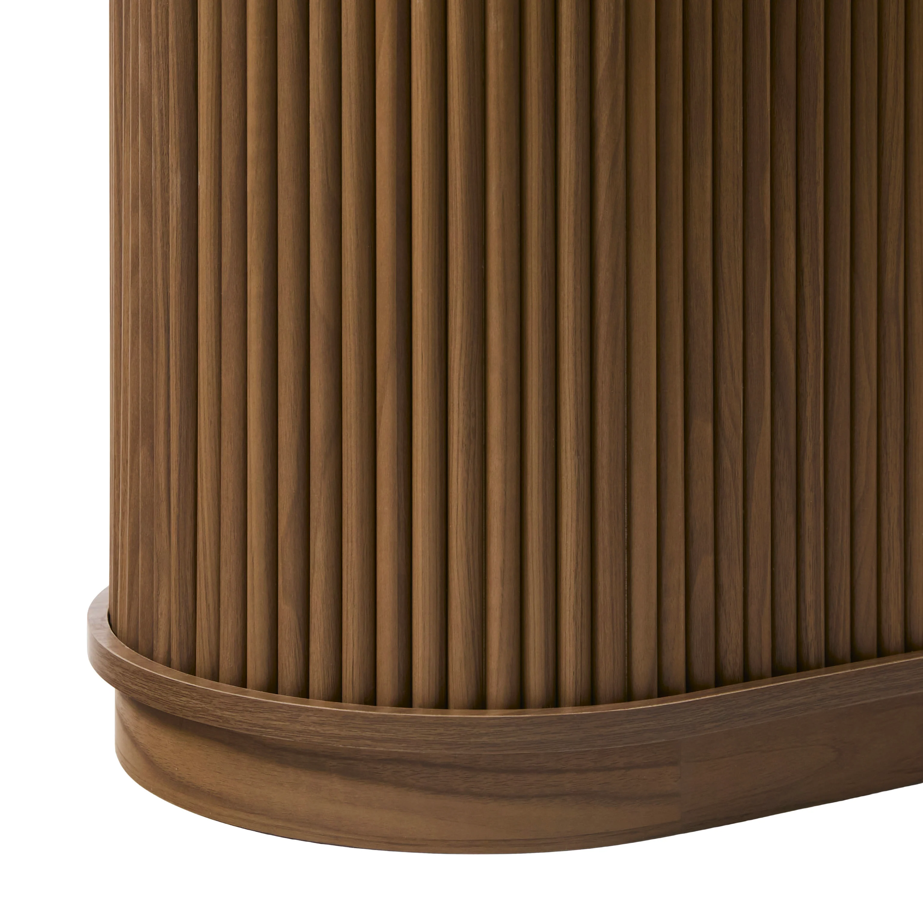 Chloe Modern Reeded Entryway Accent Cabinet - Image 16