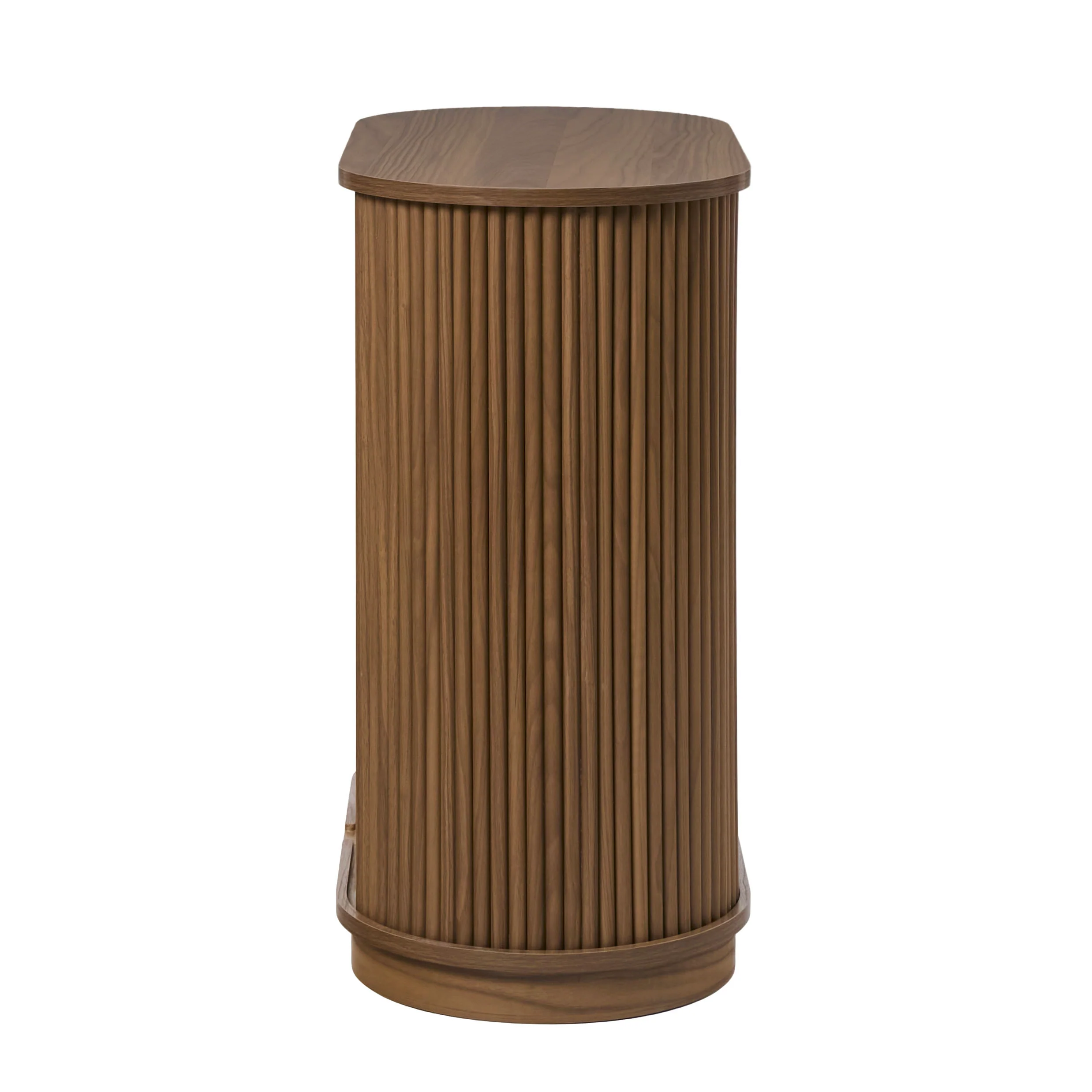 Chloe Modern Reeded Entryway Accent Cabinet - Image 19