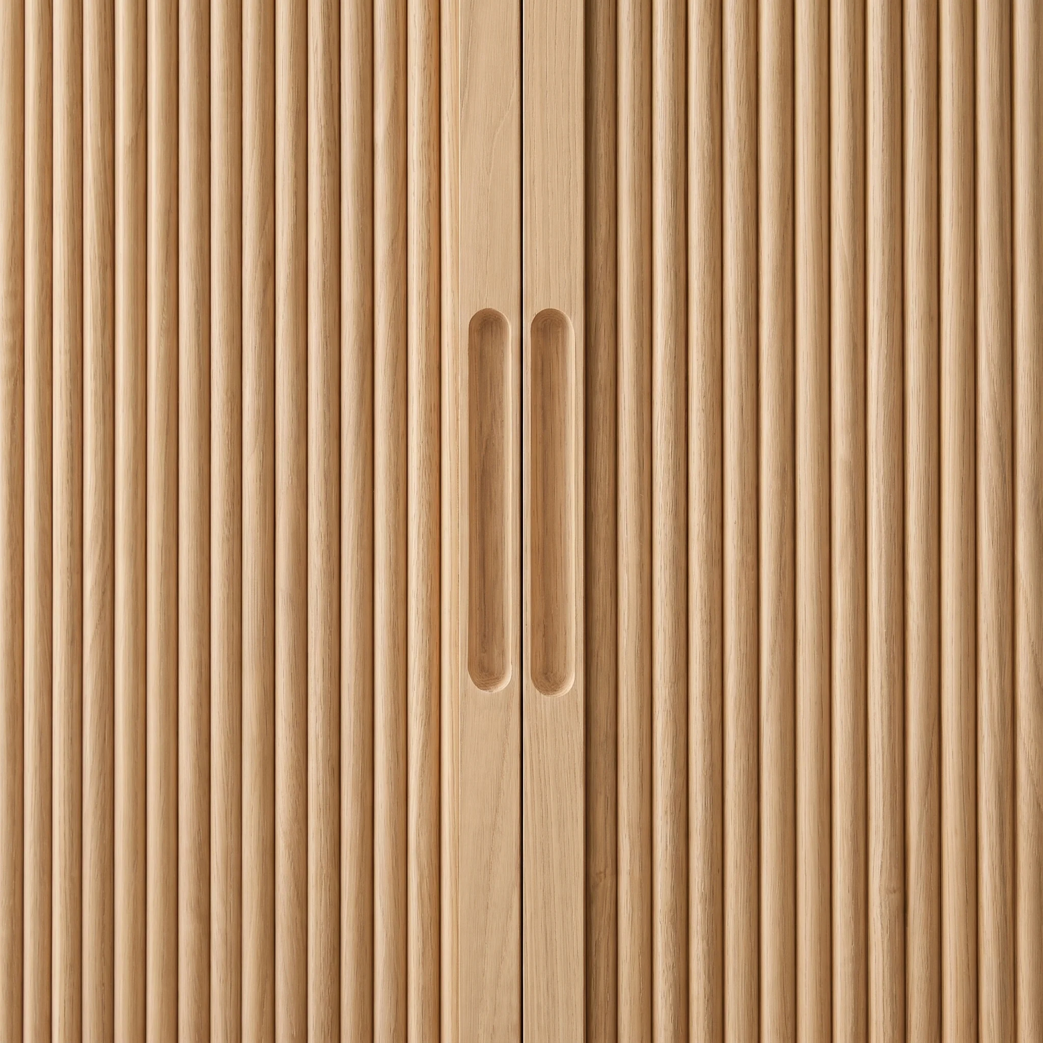Chloe Modern Reeded Entryway Accent Cabinet - Image 31