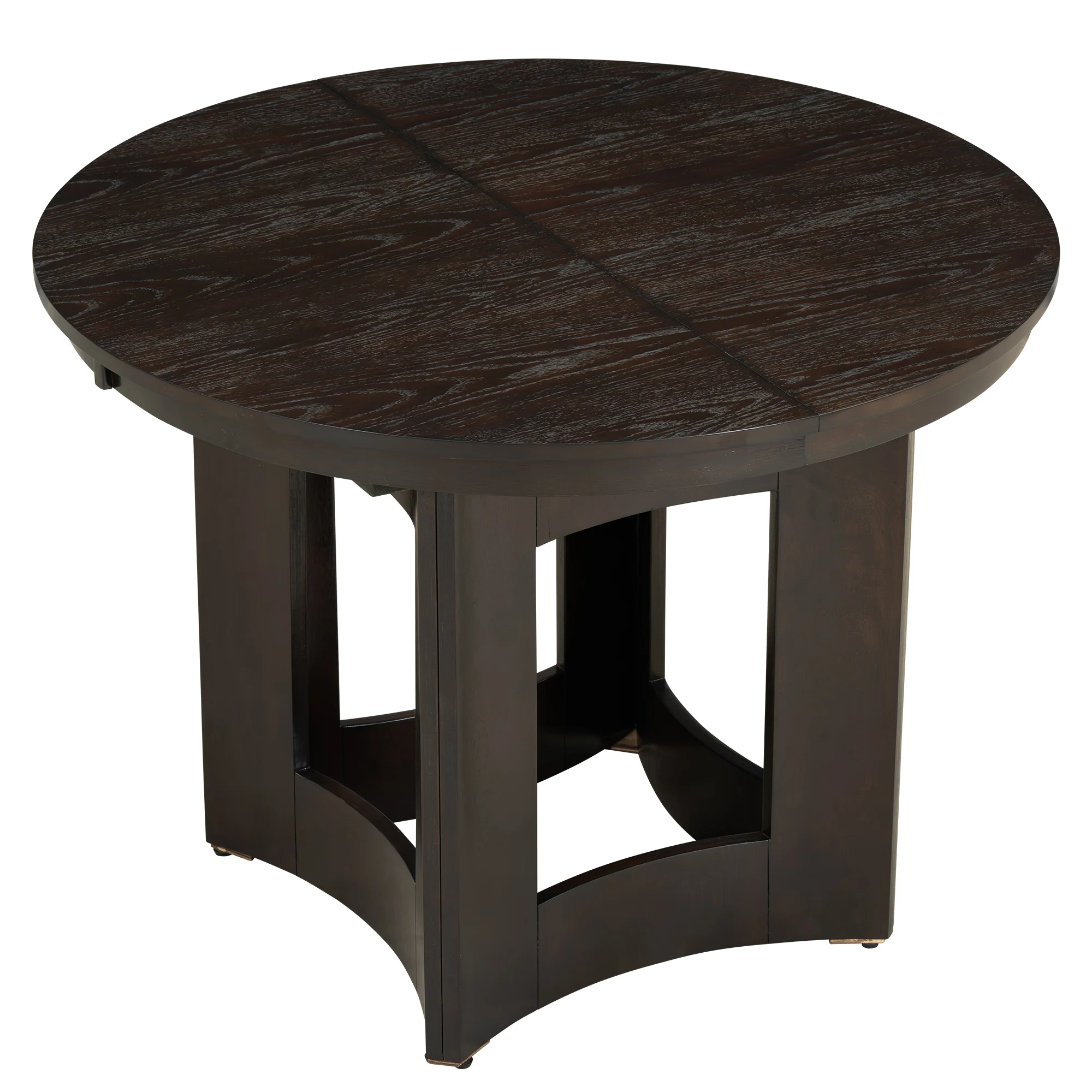 Classic Modern Extendable Round Dining Table Set for 4 - Image 14