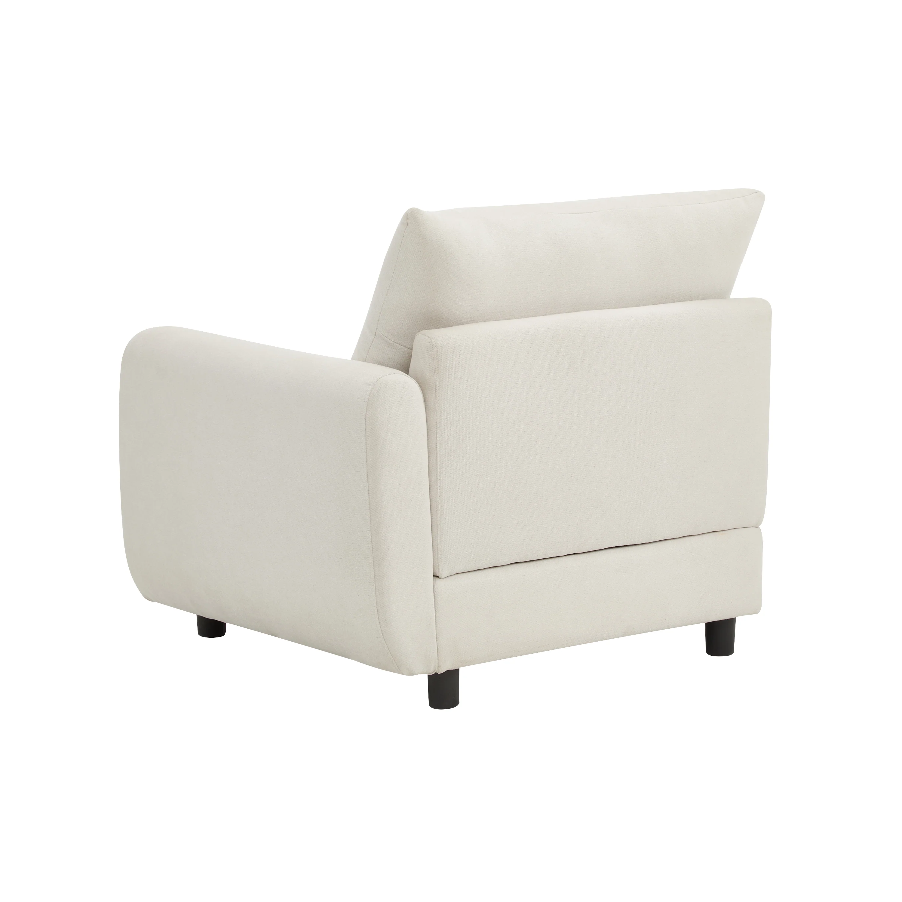 Cloud 4-Piece Modular Free Combination Sectional Sofa Couch with Ottoman - Image 15