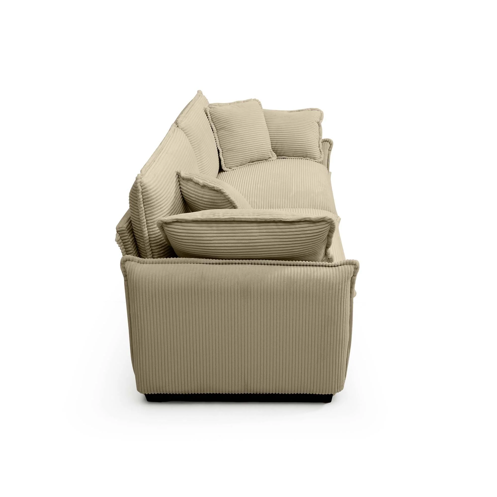 Walker Edison | Cloud Deep Corduroy Loveseat Couch - Image 13