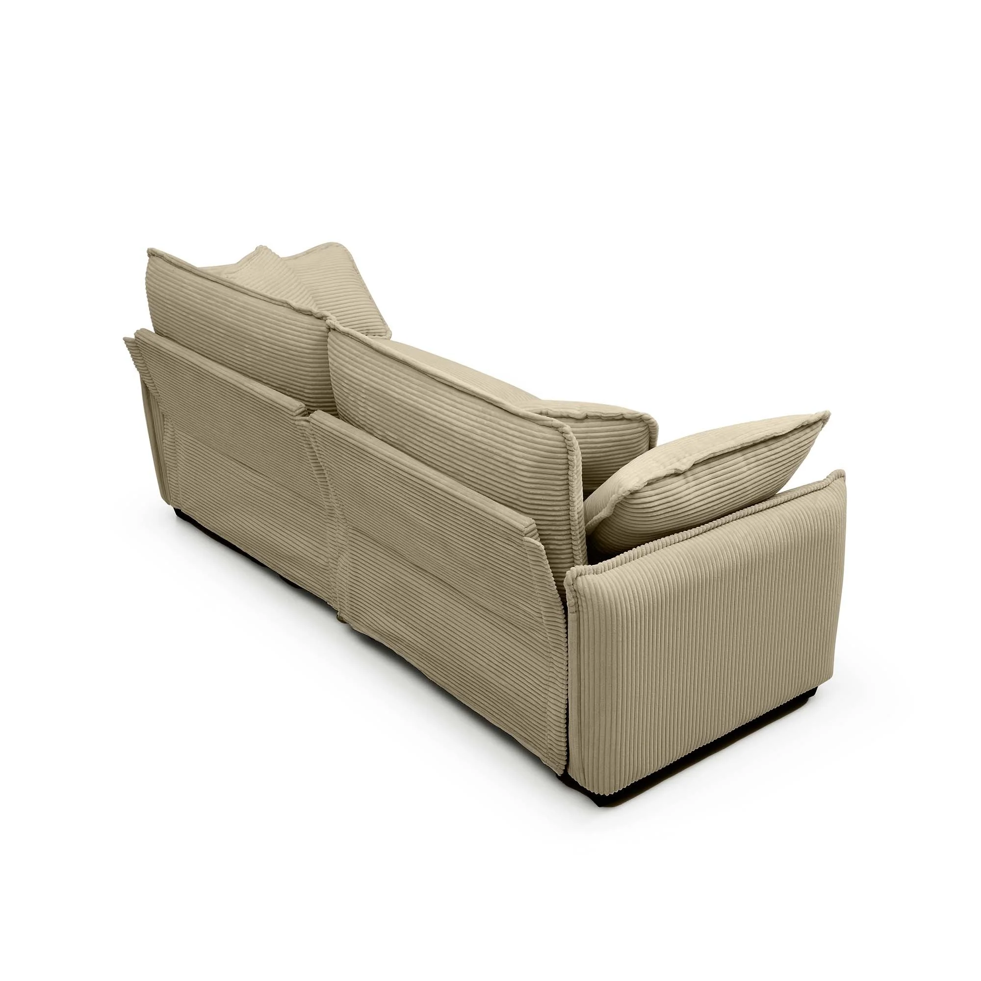 Walker Edison | Cloud Deep Seat Loveseat Sofa Set - Image 9