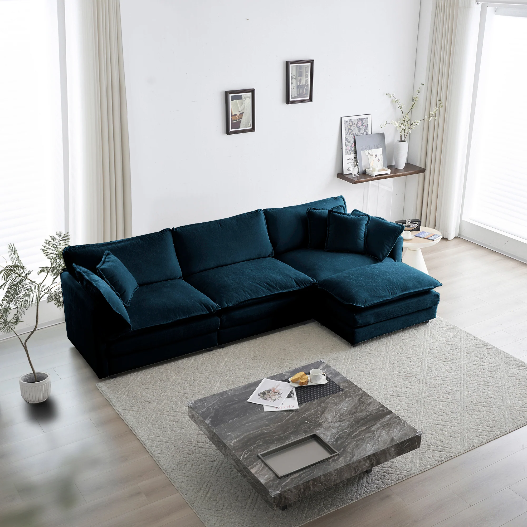 Walker Edison | Cloud Modular Couch - Image 5